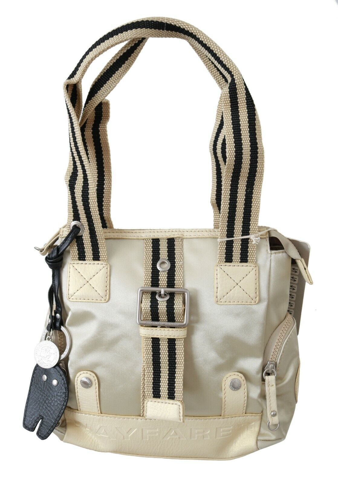 WAYFARER Chic Beige Fabric Handbag - Luksusmuotia WAYFARER - Tutustu YVES JAVANNI® 