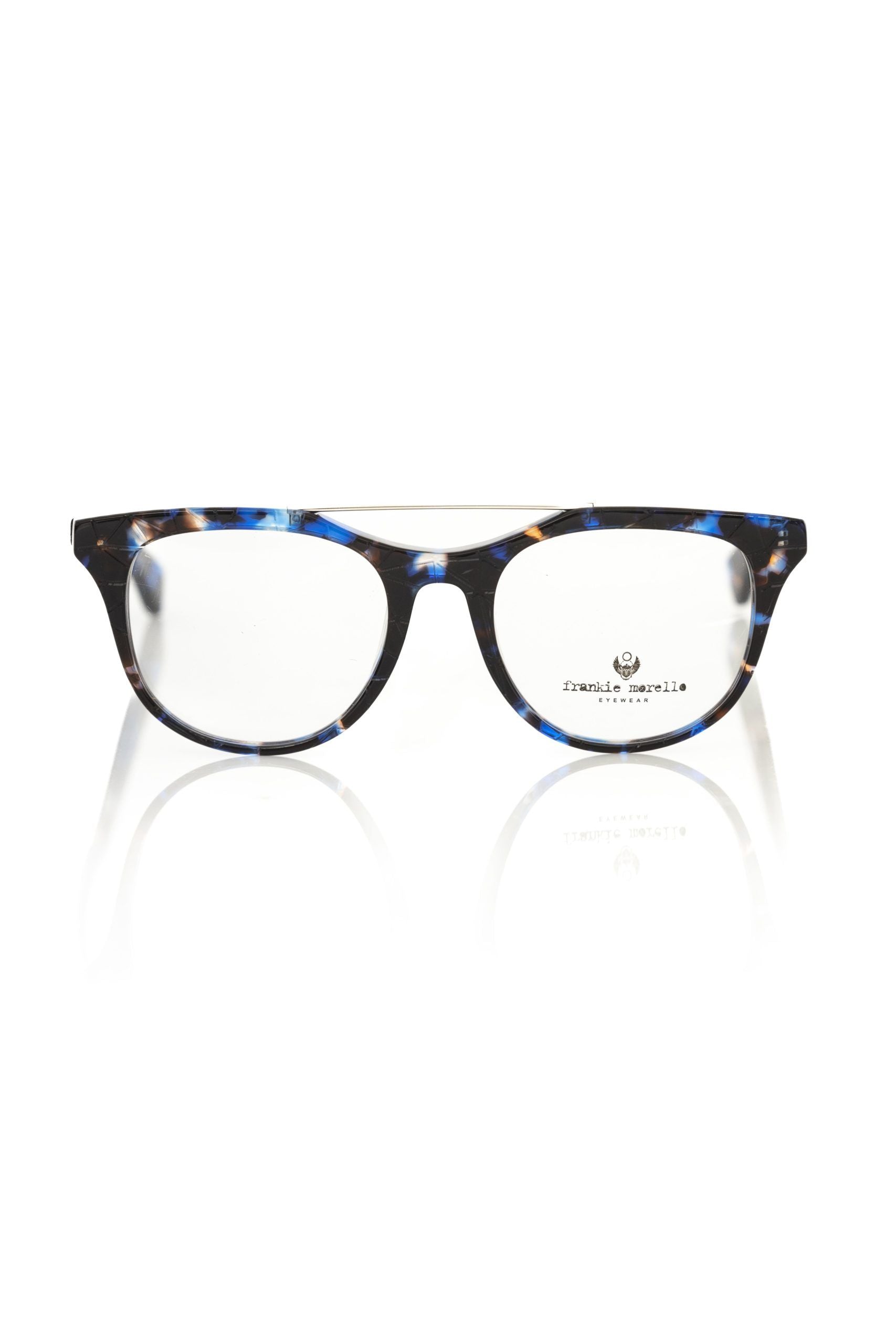 Frankie Morello Blue Acetate Unisex Frame - Luksusmuotia Frankie Morello - Tutustu YVES JAVANNI® 