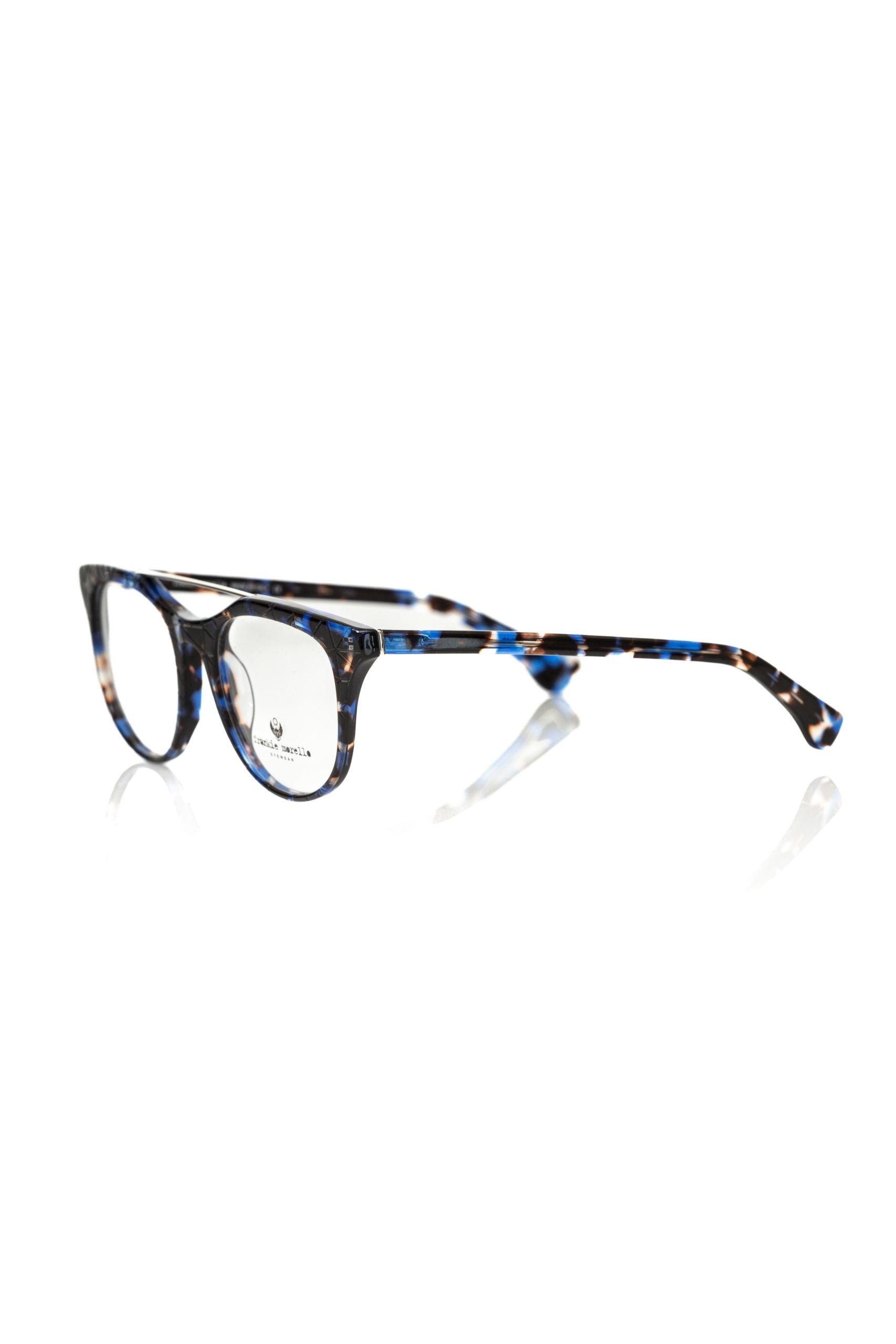 Frankie Morello Blue Acetate Unisex Frame - Luksusmuotia Frankie Morello - Tutustu YVES JAVANNI® 