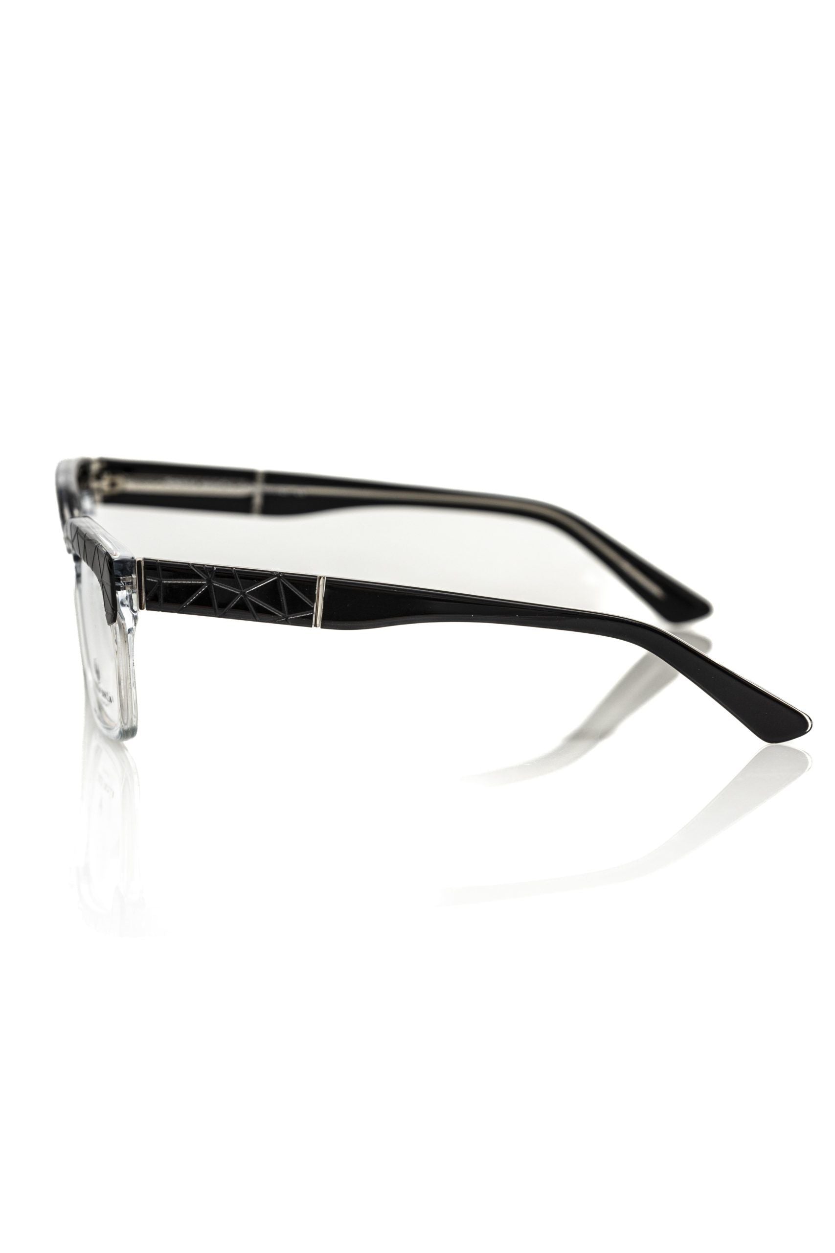 Frankie Morello Black Acetate Unisex Frame - Luksusmuotia Frankie Morello - Tutustu YVES JAVANNI® 