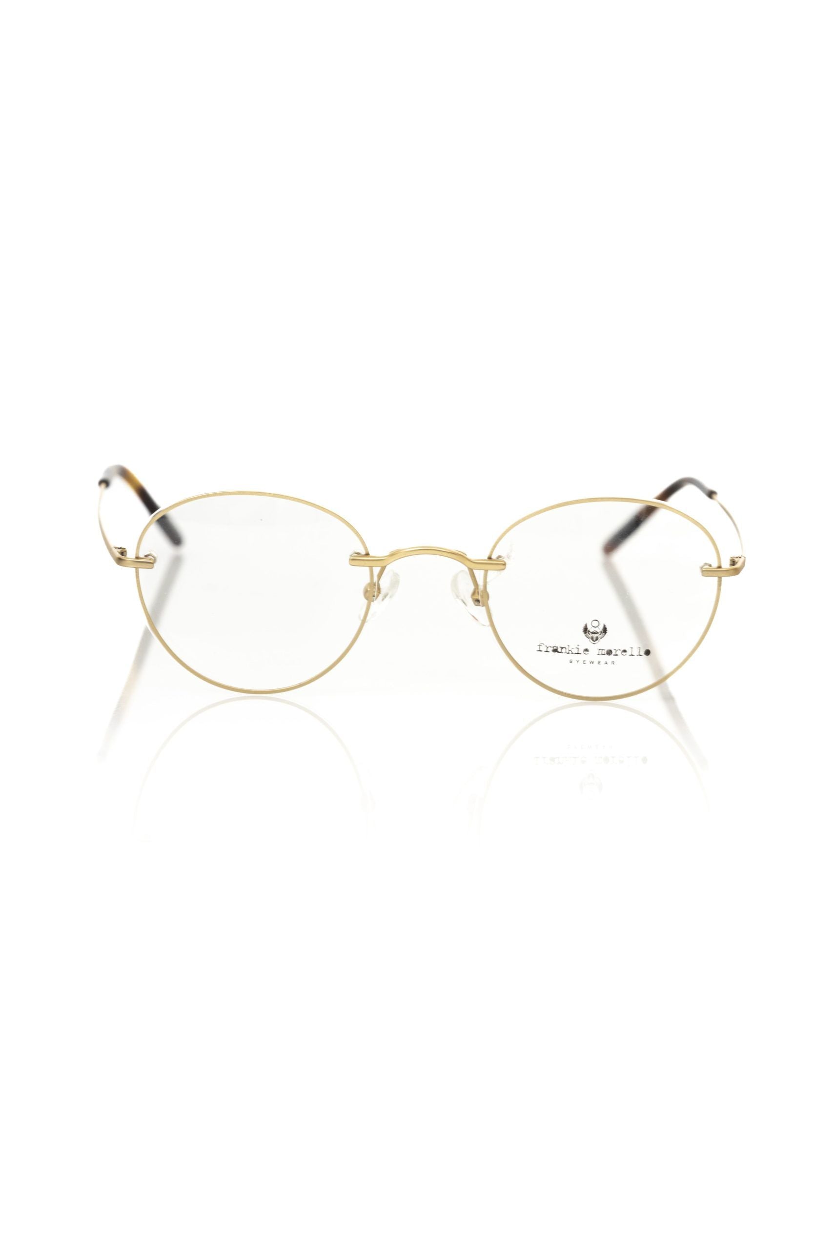 Frankie Morello Gold Metallic Unisex Frame - Luksusmuotia Frankie Morello - Tutustu YVES JAVANNI® 