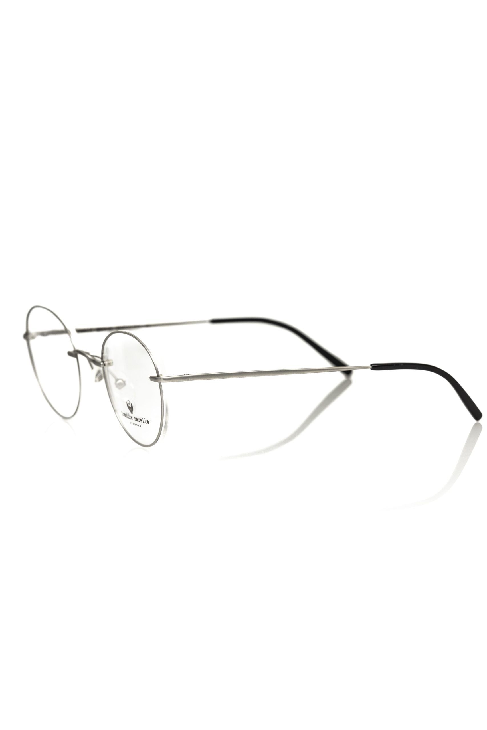 Frankie Morello Silver Metallic Unisex Frame - Luksusmuotia Frankie Morello - Tutustu YVES JAVANNI® 