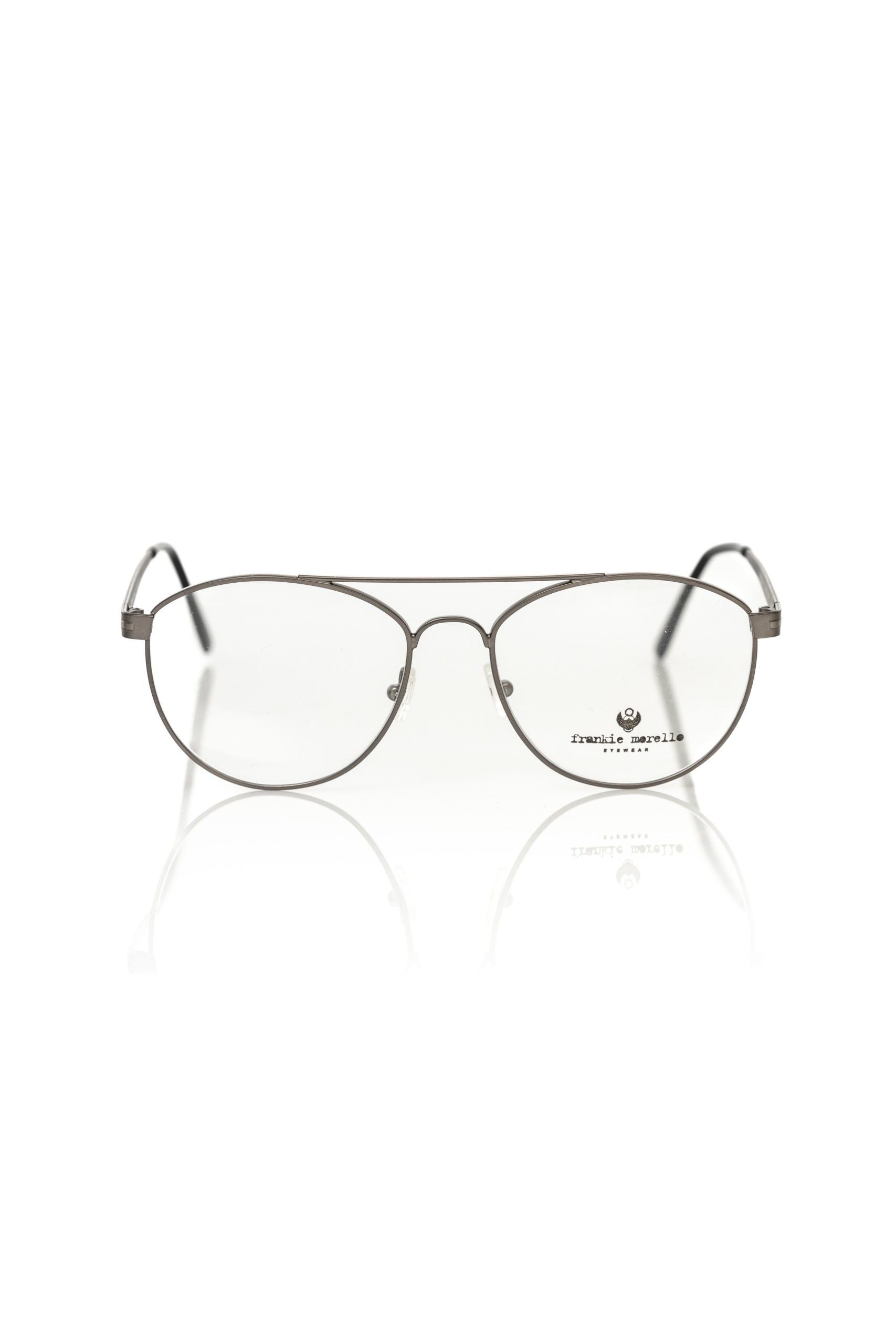 Frankie Morello Gray Metallic Unisex Frame - Luksusmuotia Frankie Morello - Tutustu YVES JAVANNI® 