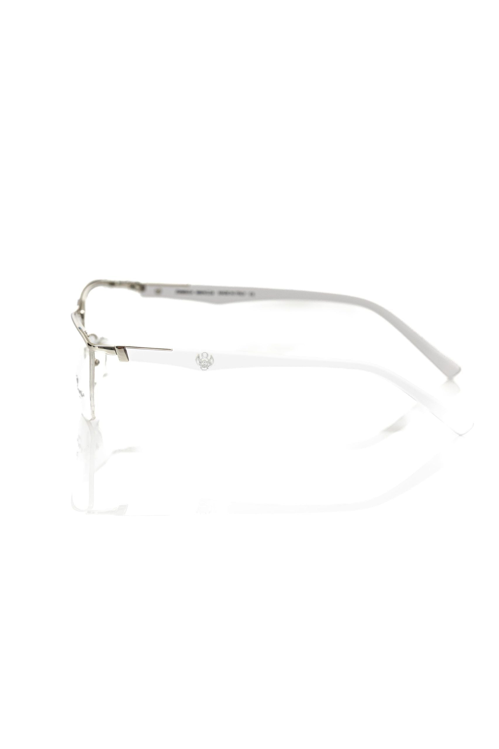 Frankie Morello Silver Metallic Unisex Frame - Luksusmuotia Frankie Morello - Tutustu YVES JAVANNI® 