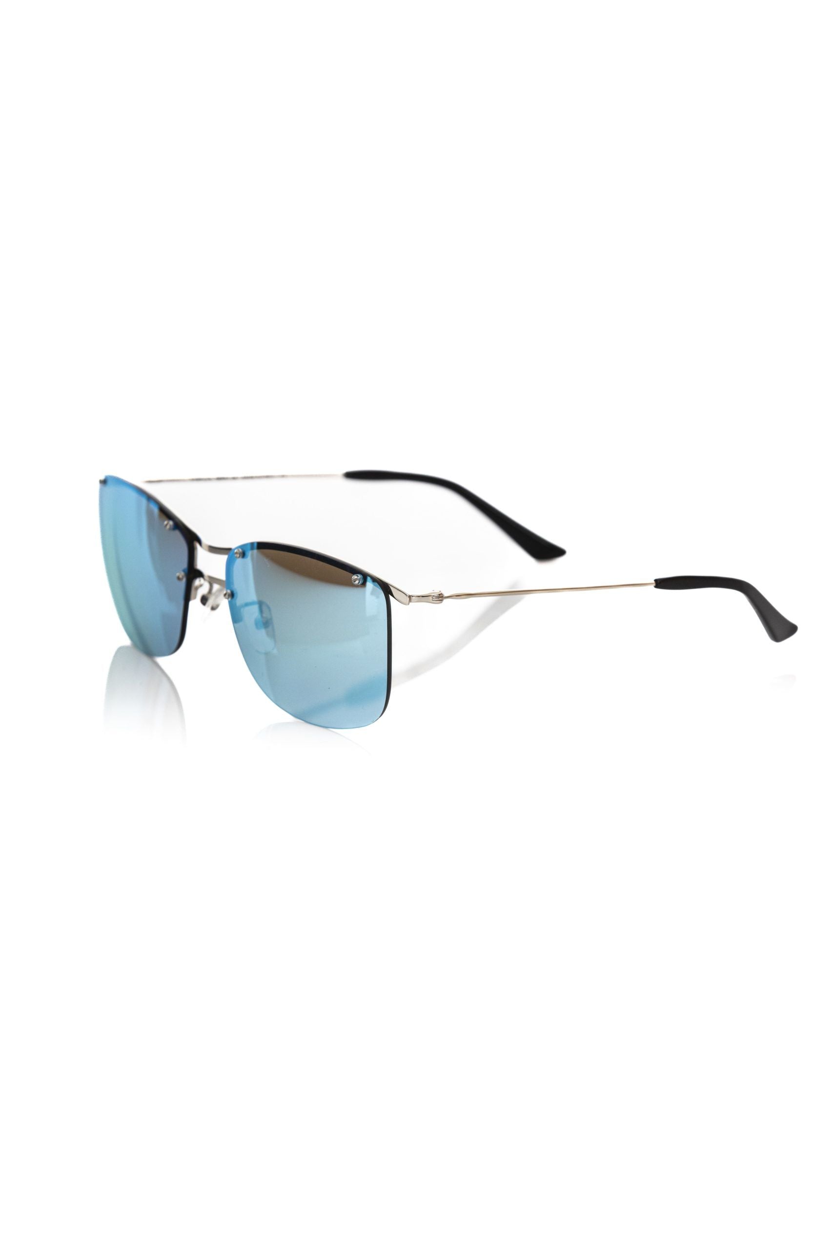 Frankie Morello Silver Metallic Mens Sunglass - Luksusmuotia Frankie Morello - Tutustu YVES JAVANNI® 