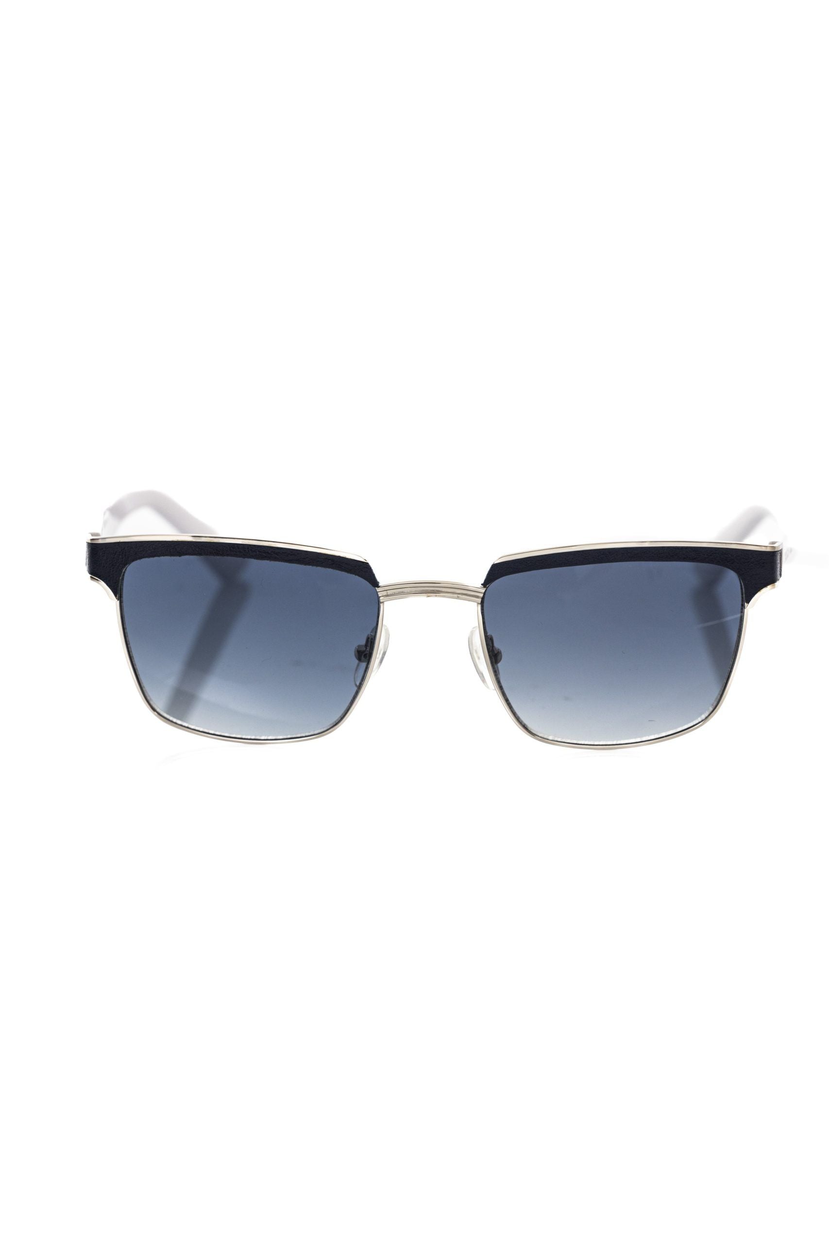 Frankie Morello Black Metallic Fiber Men Sunglass - Luksusmuotia Frankie Morello - Tutustu YVES JAVANNI® 