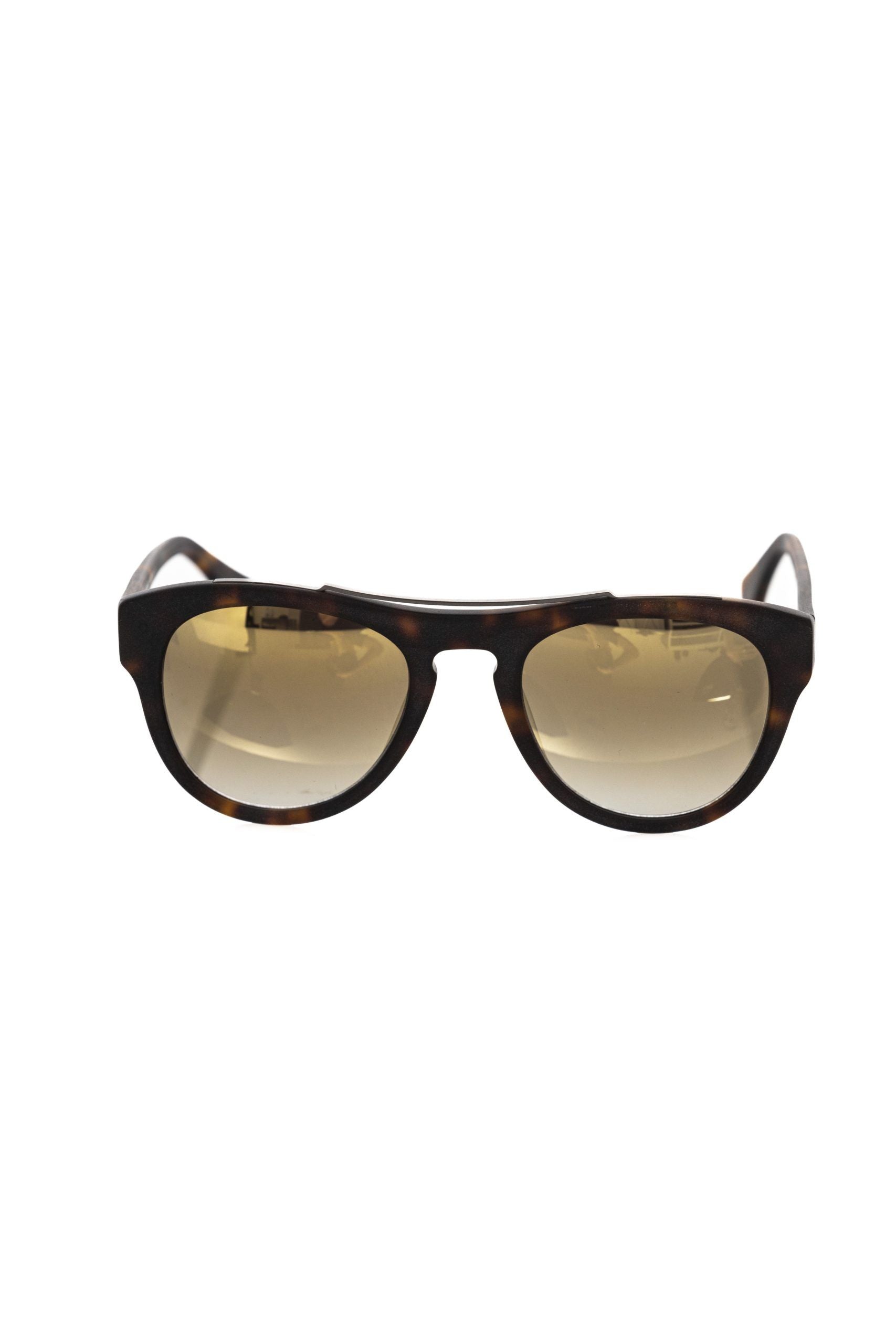 Frankie Morello Brown Acetate Men Sunglass - Luksuslaukut ja asusteet Frankie Morello - Tutustu YVES JAVANNI® 