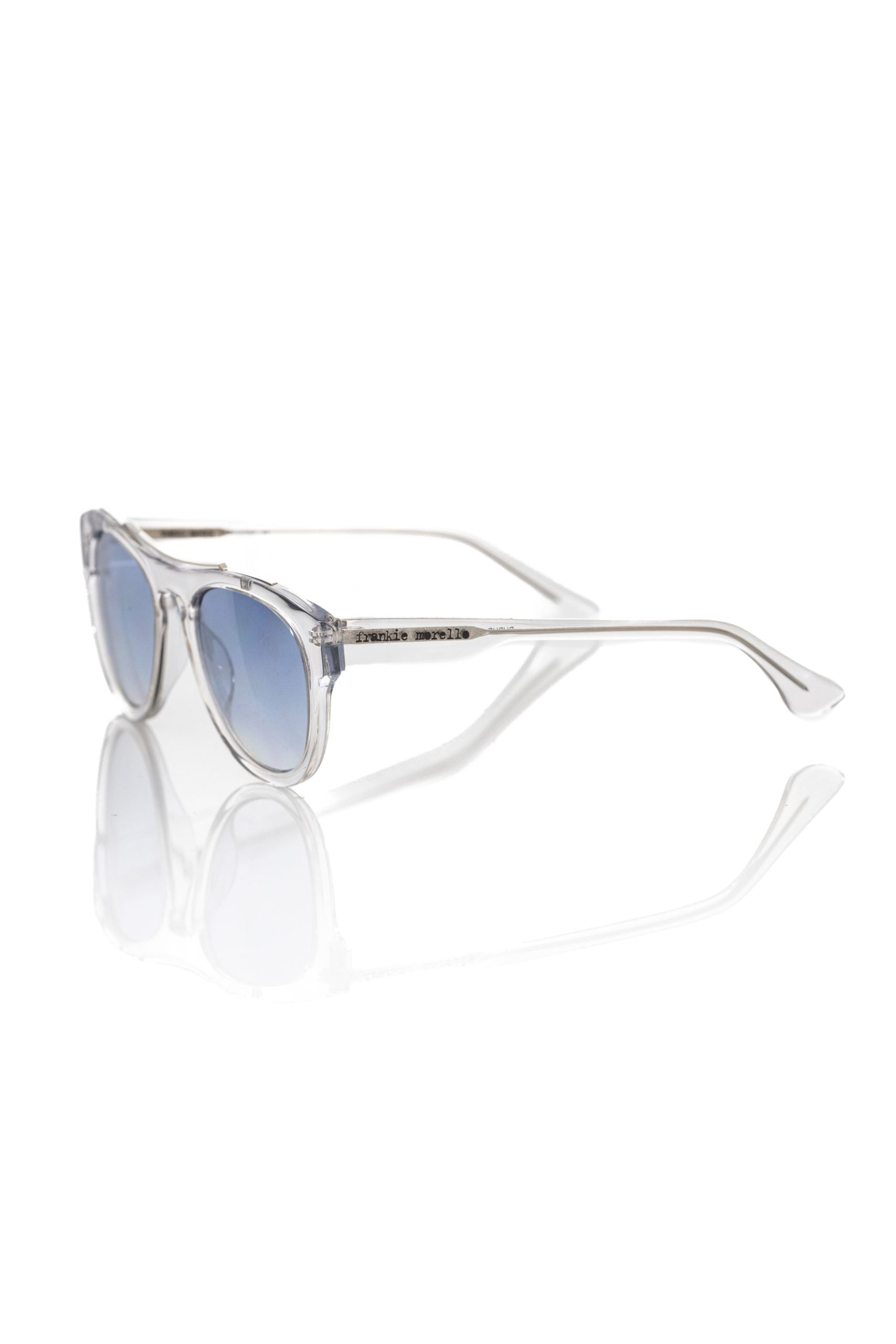 Frankie Morello White Acetate Men's Sunglass - Luksusmuotia Frankie Morello - Tutustu YVES JAVANNI® 