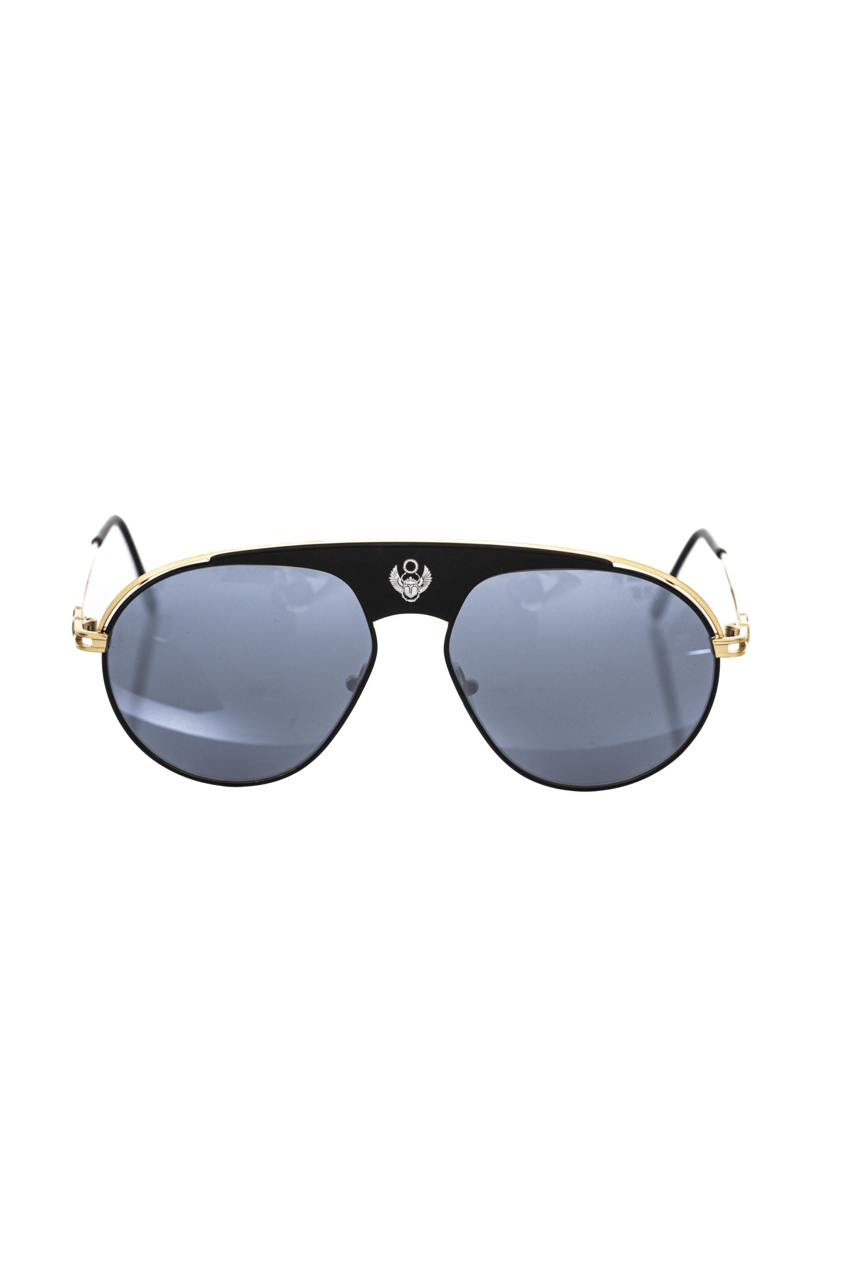 Frankie Morello Black Metallic Men's Sunglass - Luksuslaukut ja asusteet Frankie Morello - Tutustu YVES JAVANNI® 