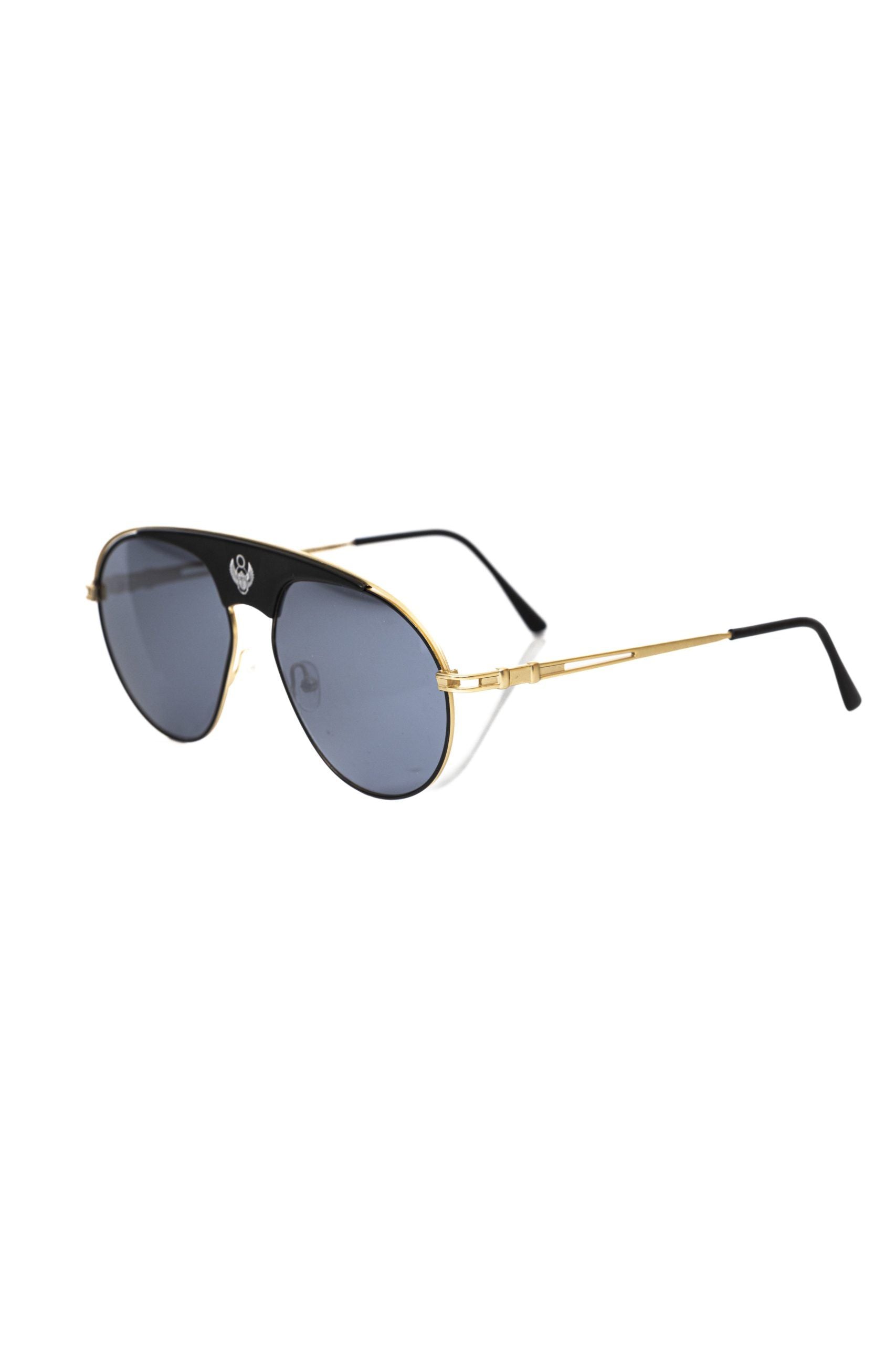 Frankie Morello Black Metallic Men's Sunglasses - Luksusmuotia Frankie Morello - Tutustu YVES JAVANNI® 