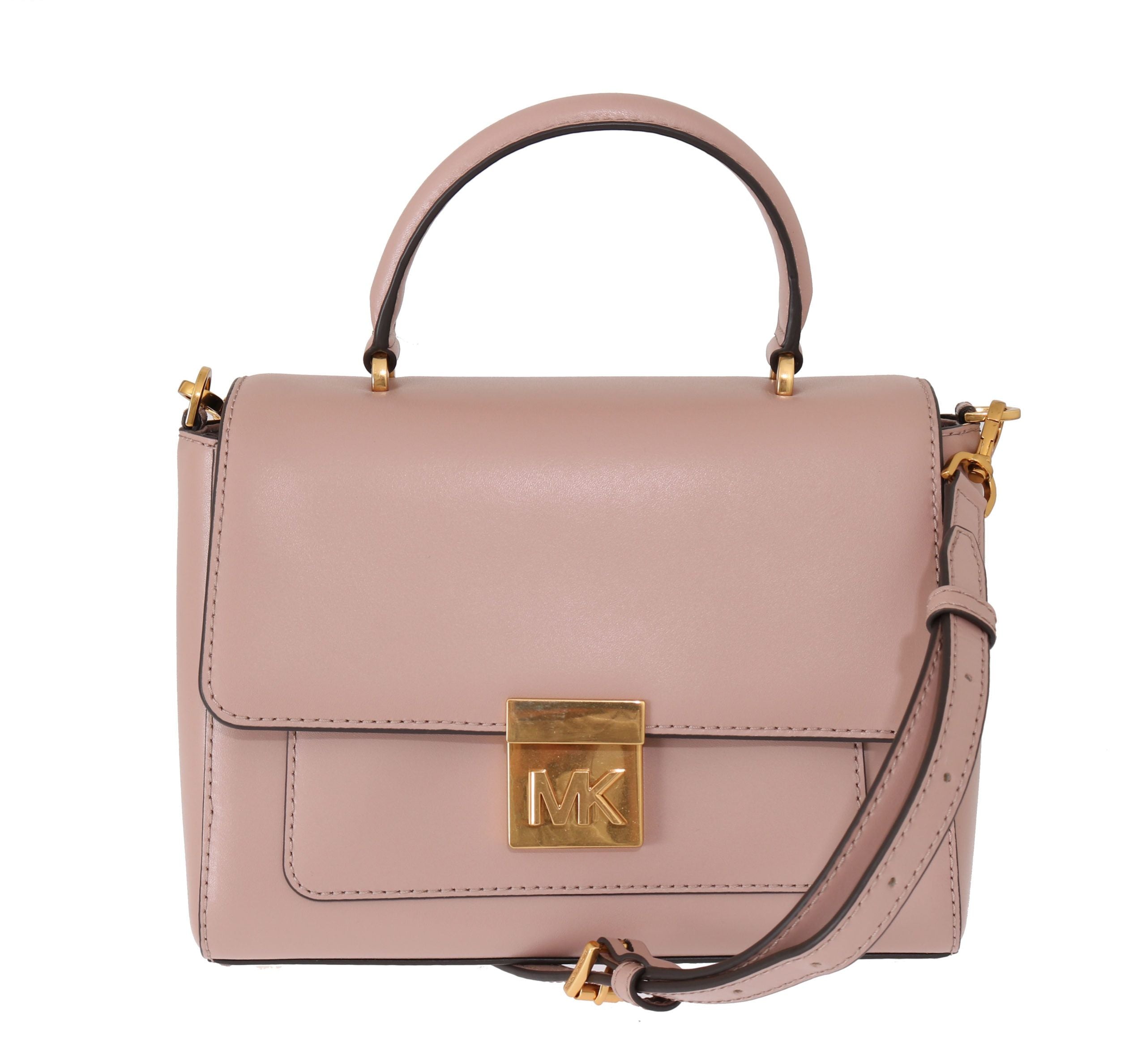 Michael Kors Elegant Pink Leather Mindy Shoulder Bag - Luksuslaukut ja asusteet Michael Kors - Tutustu YVES JAVANNI® 