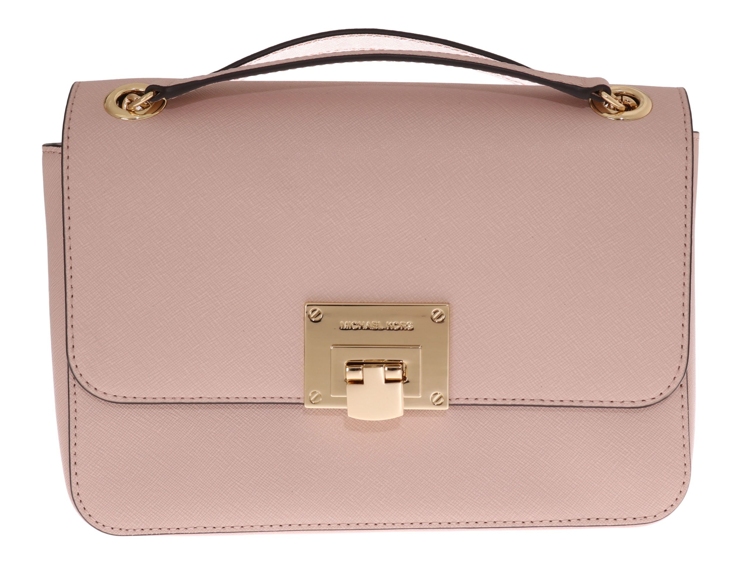 Michael Kors Elegant Pink Tina Shoulder Bag - Luksuslaukut ja asusteet Michael Kors - Tutustu YVES JAVANNI® 