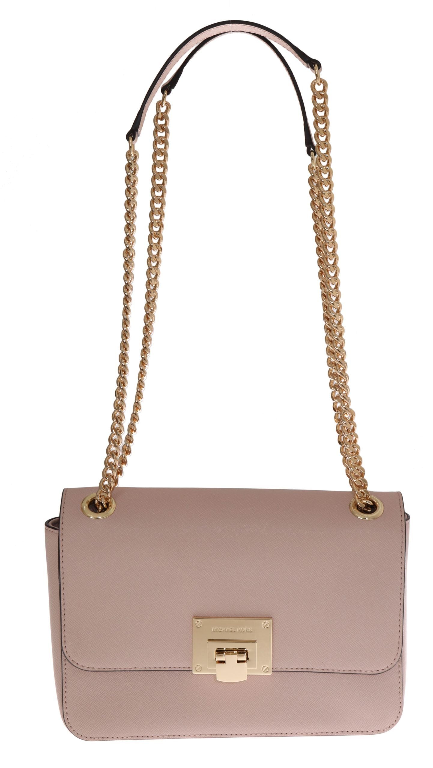 Michael Kors Elegant Pink Tina Shoulder Bag - Luksuslaukut ja asusteet Michael Kors - Tutustu YVES JAVANNI® 