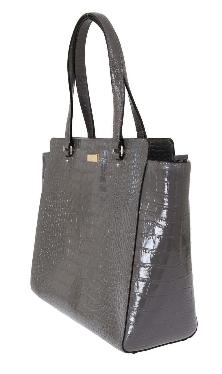 Kate Spade Chic Elissa Gray Leather Handbag - Luksusmuotia Kate Spade - Tutustu YVES JAVANNI® 