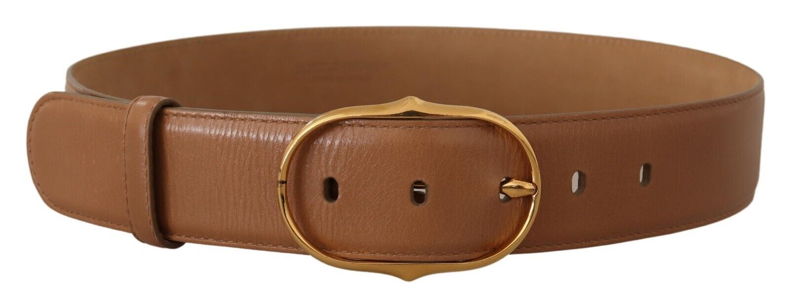 Dolce & Gabbana Elegant Gold Buckle Leather Belt - Luksuslaukut ja asusteet Dolce & Gabbana - Tutustu YVES JAVANNI® 