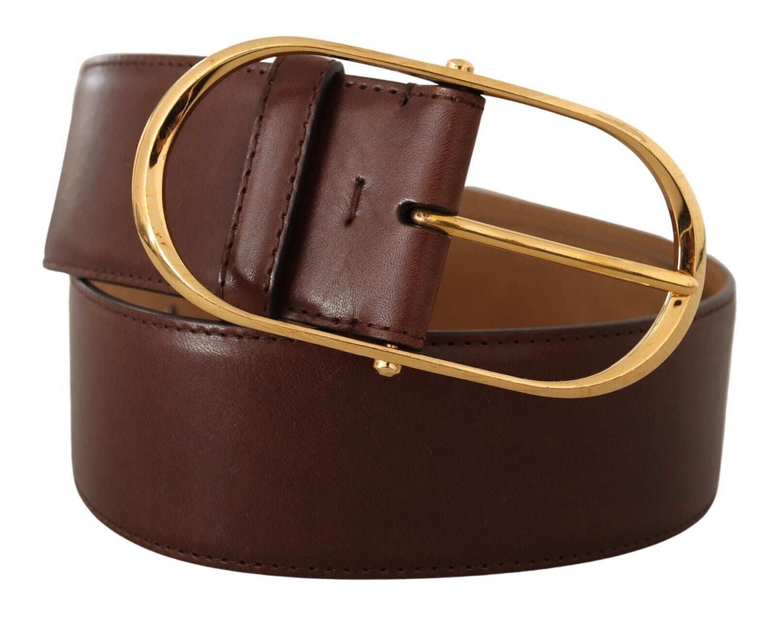 Dolce & Gabbana Elegant Oval Buckle Leather Belt - Luksuslaukut ja asusteet Dolce & Gabbana - Tutustu YVES JAVANNI® 