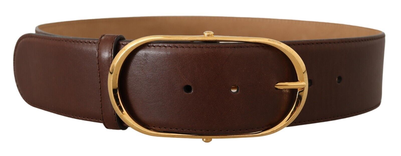 Dolce & Gabbana Elegant Oval Buckle Leather Belt - Luksuslaukut ja asusteet Dolce & Gabbana - Tutustu YVES JAVANNI® 