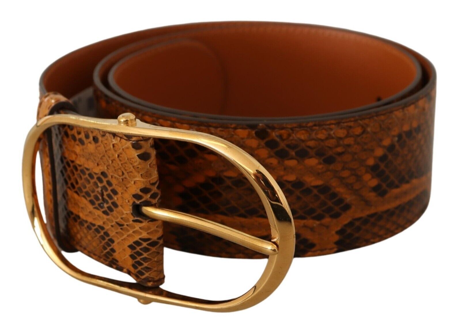 Dolce & Gabbana Elegant Python Skin Leather Belt - Luksuslaukut ja asusteet Dolce & Gabbana - Tutustu YVES JAVANNI® 