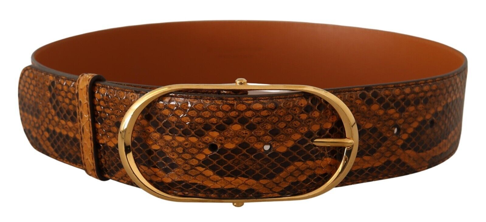 Dolce & Gabbana Elegant Python Skin Leather Belt - Luksuslaukut ja asusteet Dolce & Gabbana - Tutustu YVES JAVANNI® 