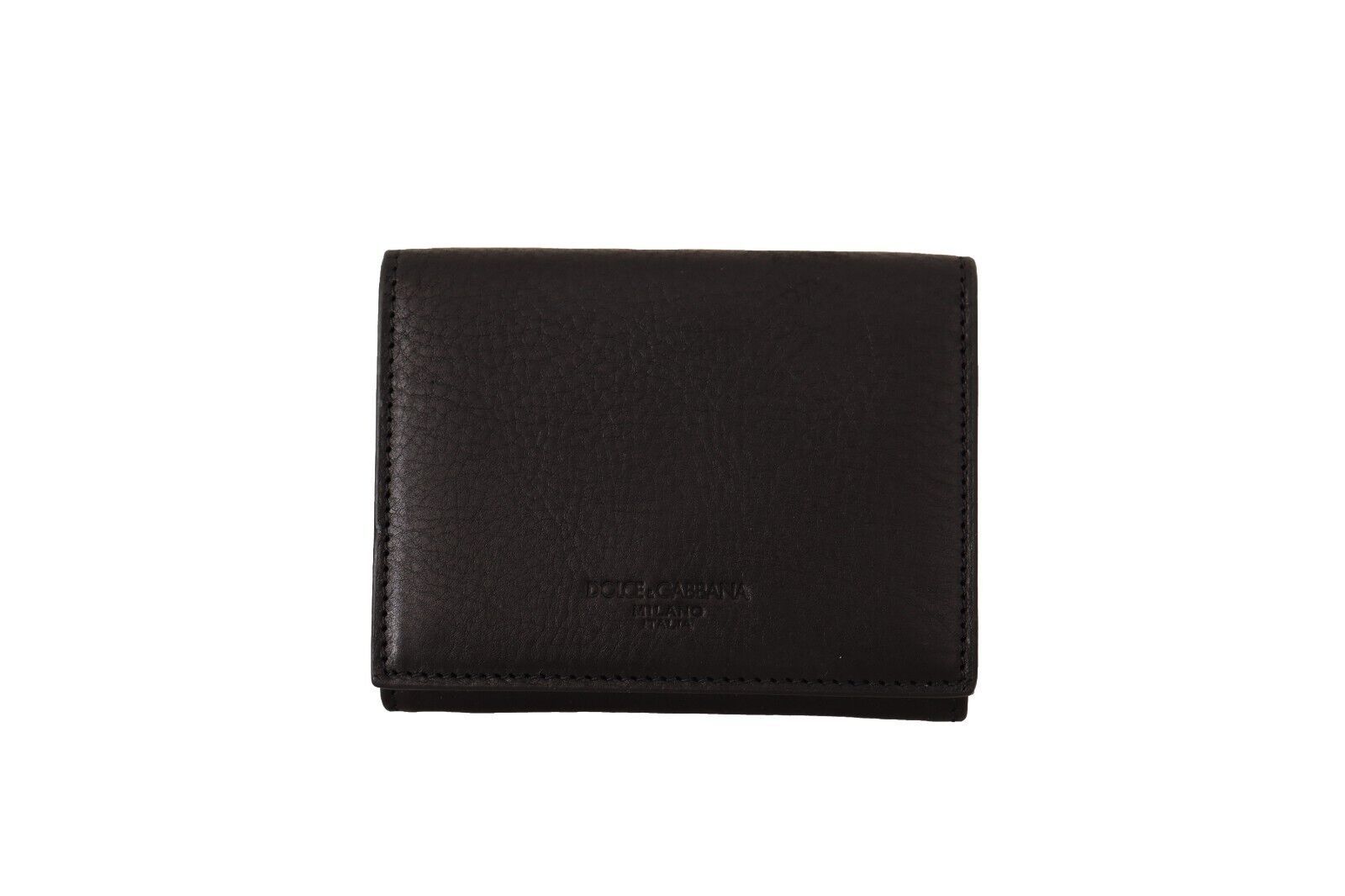 Dolce & Gabbana Elegant Black Leather Trifold Multi Kit - Luksusmuotia Dolce & Gabbana - Tutustu YVES JAVANNI® 