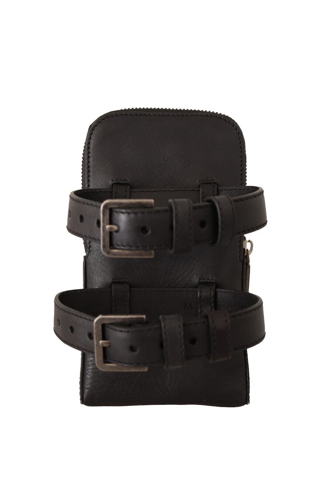 Dolce & Gabbana Elegant Black Leather Double-Strap Multi Kit - Luksusmuotia Dolce & Gabbana - Tutustu YVES JAVANNI® 