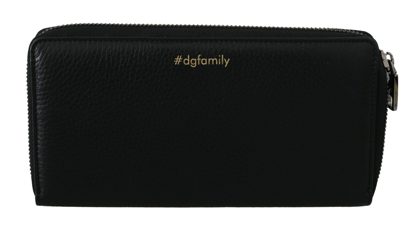 Dolce & Gabbana Elegant Black Leather Continental Wallet - Luksusmuotia Dolce & Gabbana - Tutustu YVES JAVANNI® 