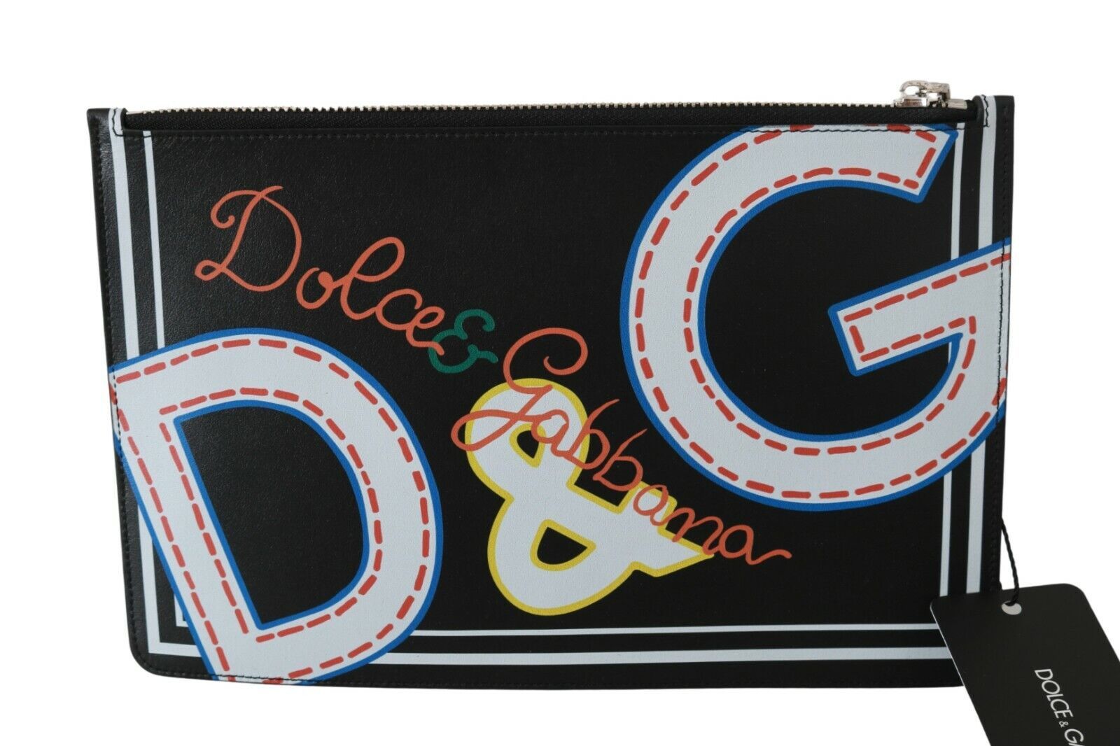 Dolce & Gabbana Elegant Black Leather Coin Wallet - Luksuslaukut ja asusteet Dolce & Gabbana - Tutustu YVES JAVANNI® 