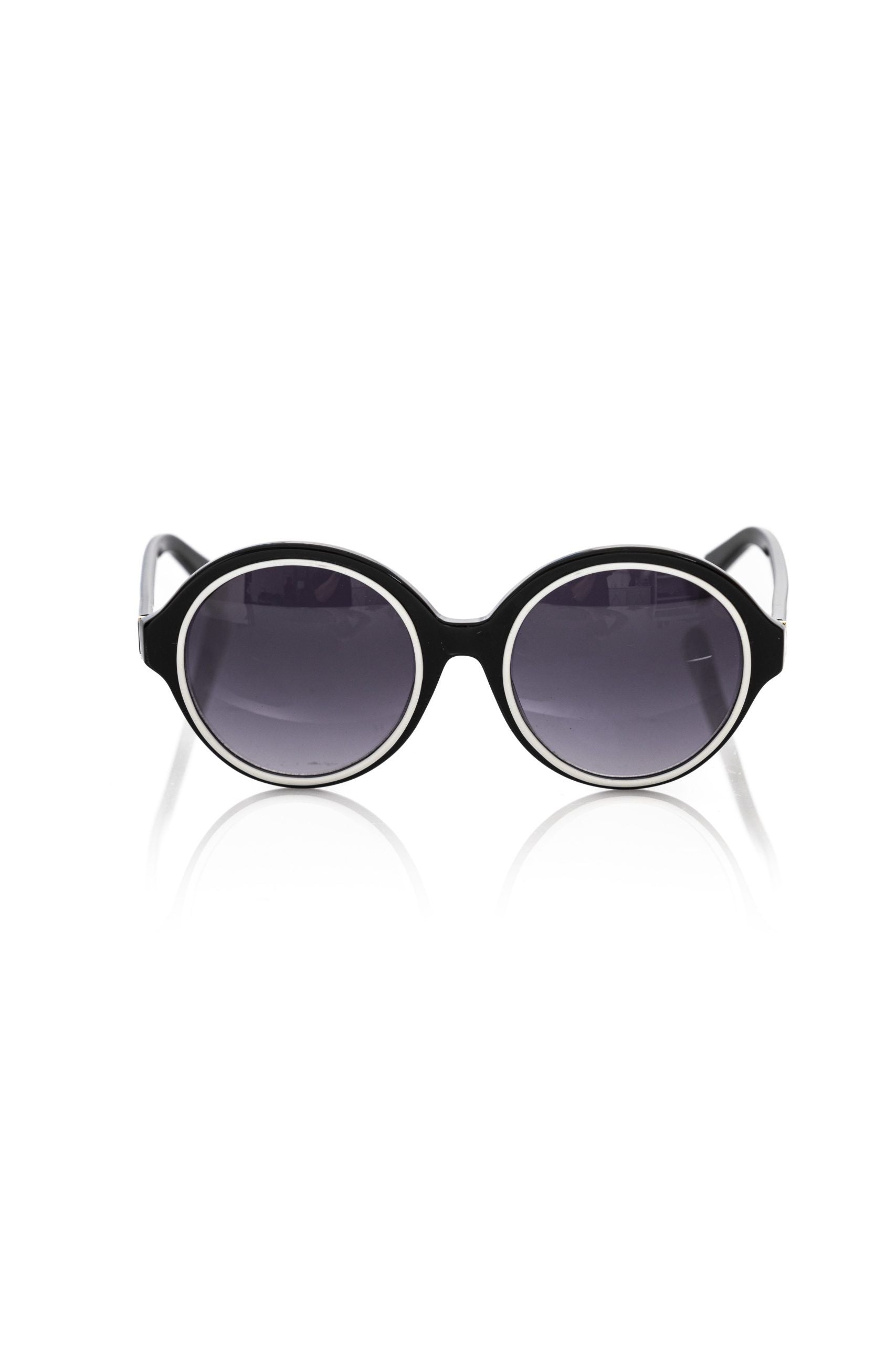 Frankie Morello Black Acetate Women Sunglass - Luksusmuotia Frankie Morello - Tutustu YVES JAVANNI® 