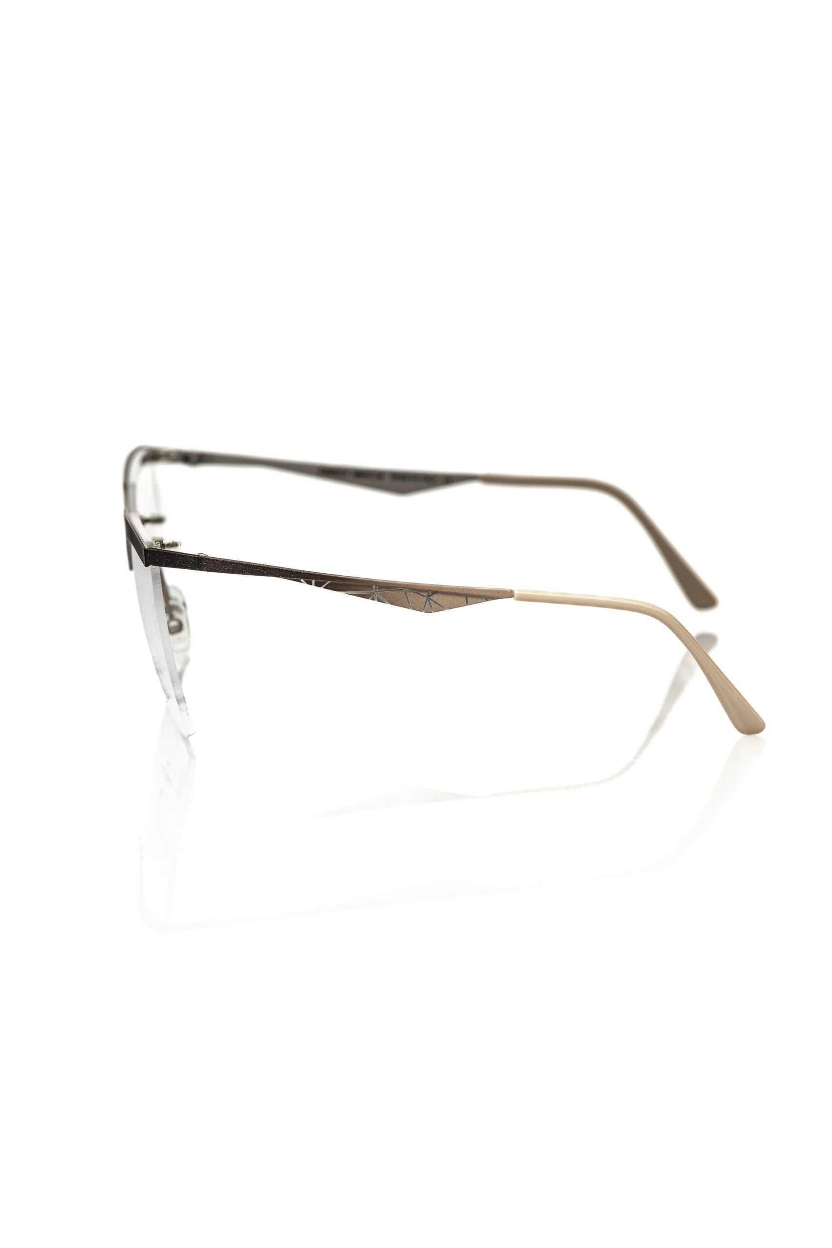 Frankie Morello Gold Metallic Women Frame - Luksusmuotia Frankie Morello - Tutustu YVES JAVANNI® 