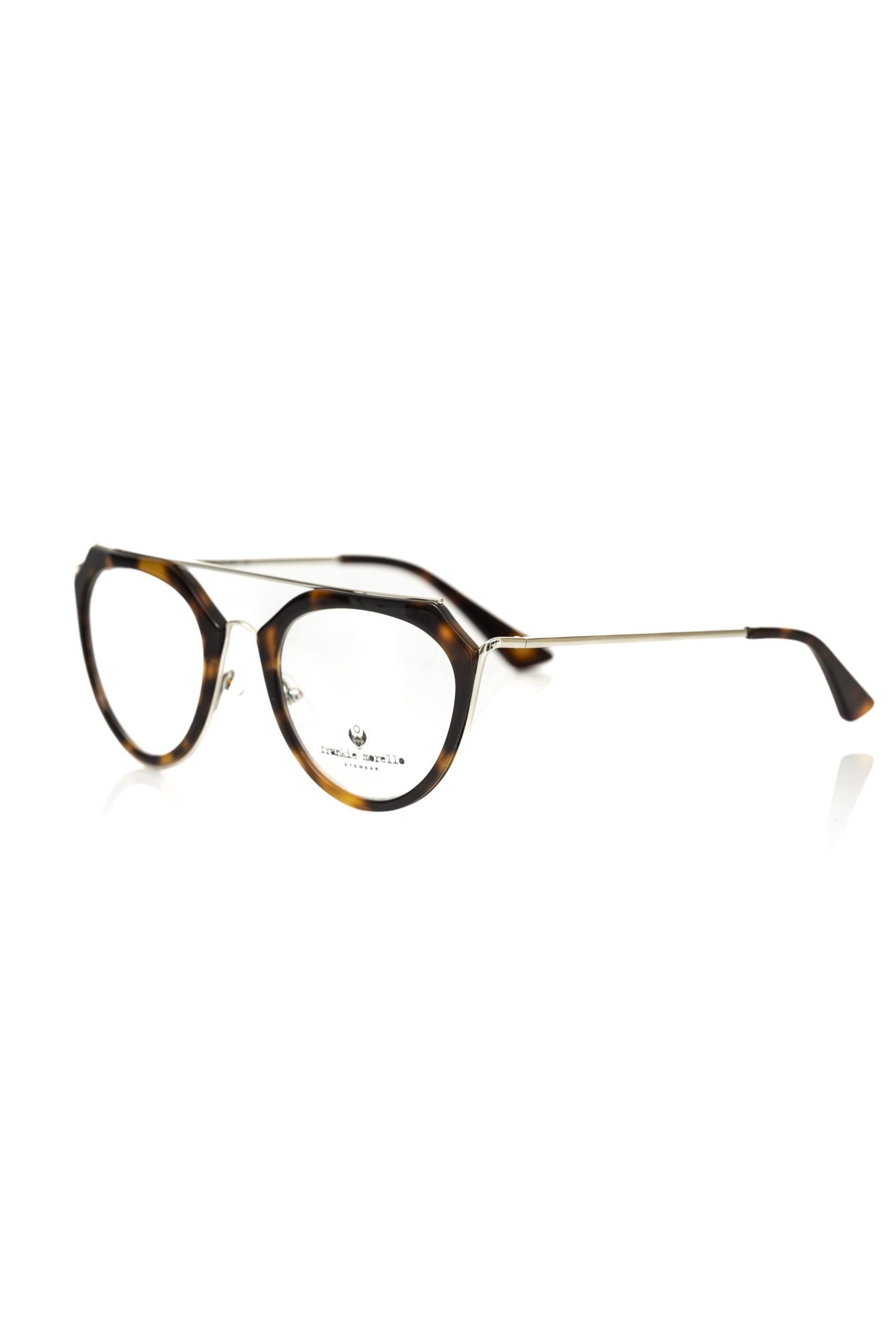 Frankie Morello Brown Acetate Women Frame - Luksusmuotia Frankie Morello - Tutustu YVES JAVANNI® 