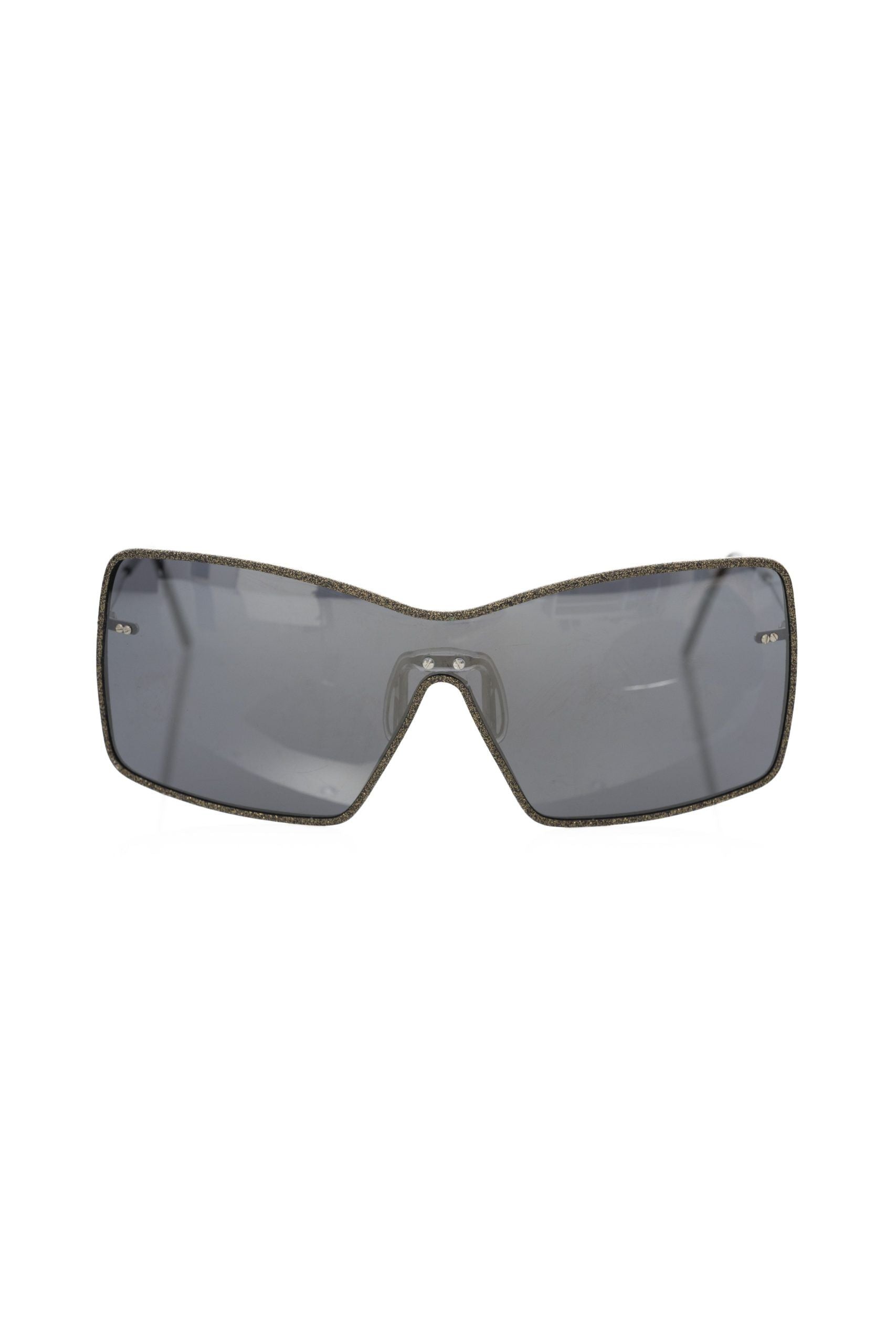 Frankie Morello Black Metallic Women Sunglass - Luksusmuotia Frankie Morello - Tutustu YVES JAVANNI® 