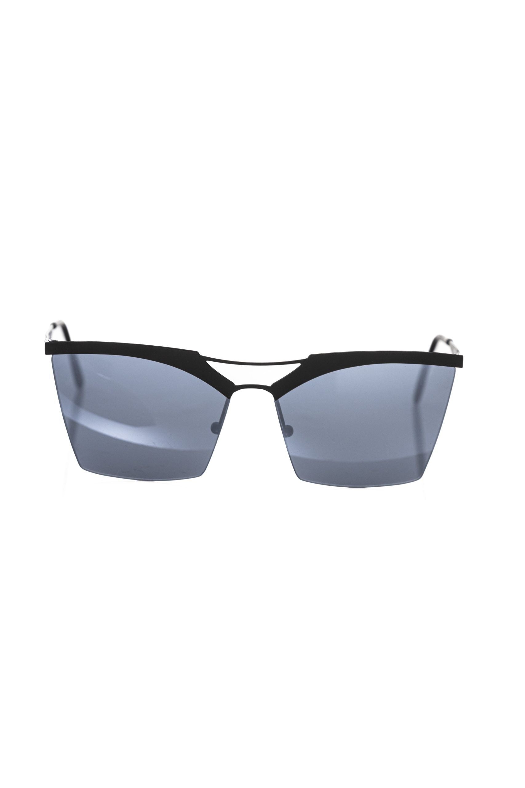 Frankie Morello Black Metallic Women Sunglass - Luksusmuotia Frankie Morello - Tutustu YVES JAVANNI® 