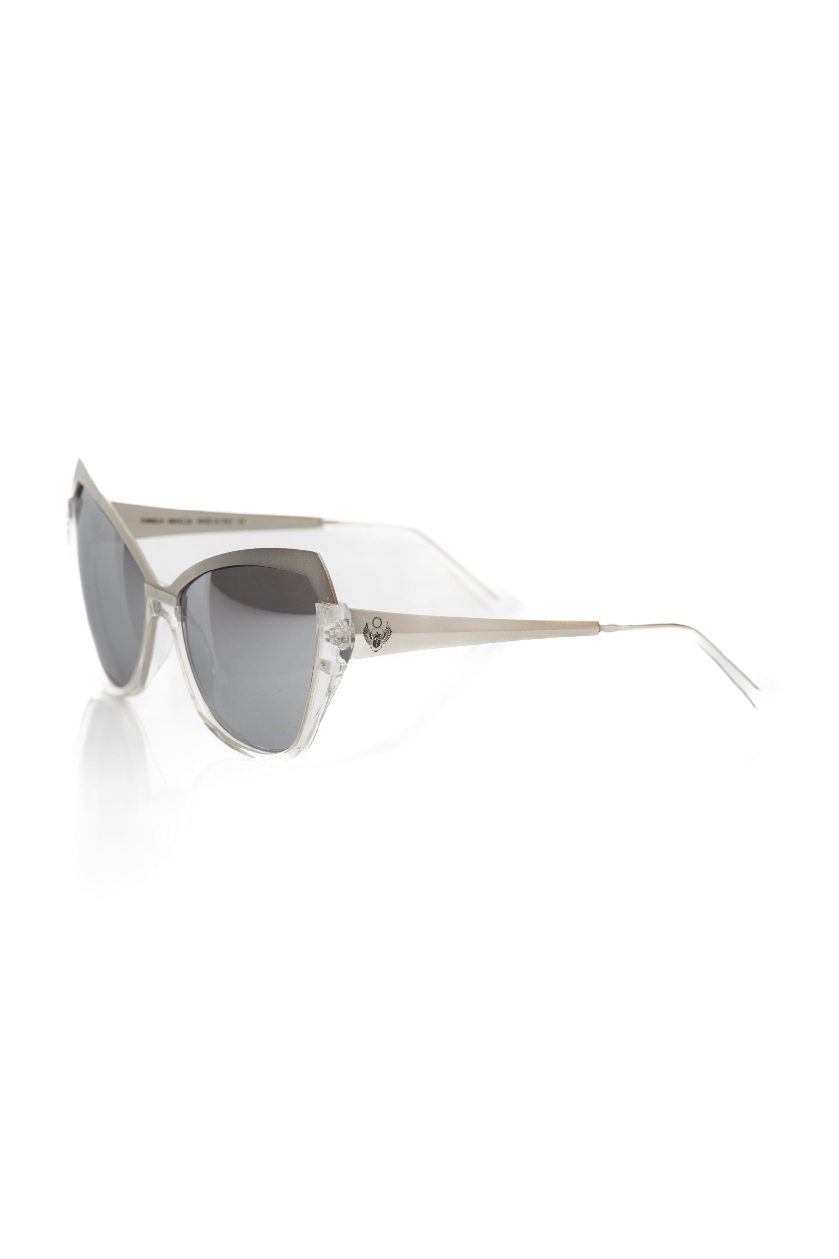 Frankie Morello Gray Acetate Women Sunglass - Luksusmuotia Frankie Morello - Tutustu YVES JAVANNI® 