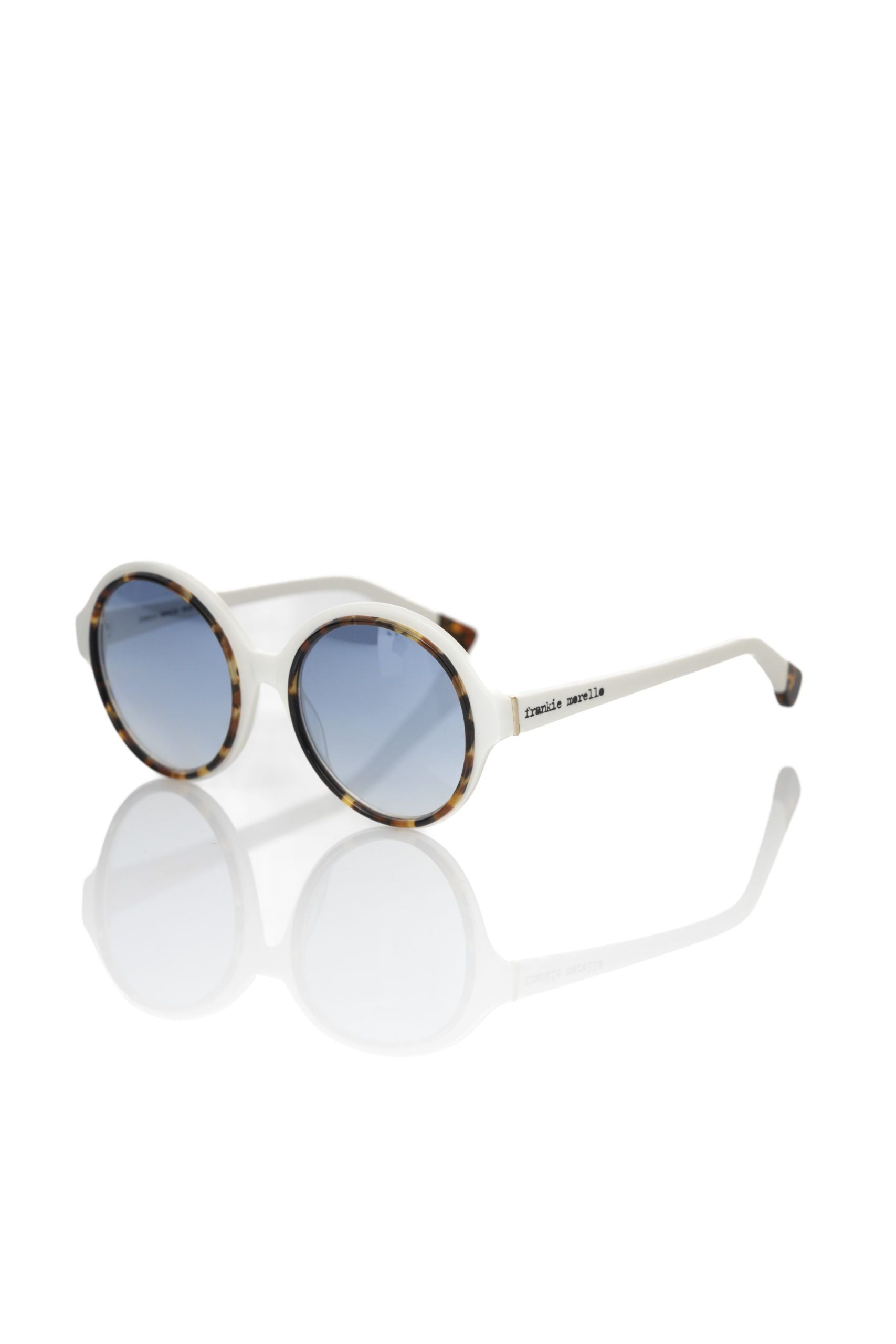 Frankie Morello White Acetate Women's Sunglass - Luksusmuotia Frankie Morello - Tutustu YVES JAVANNI® 