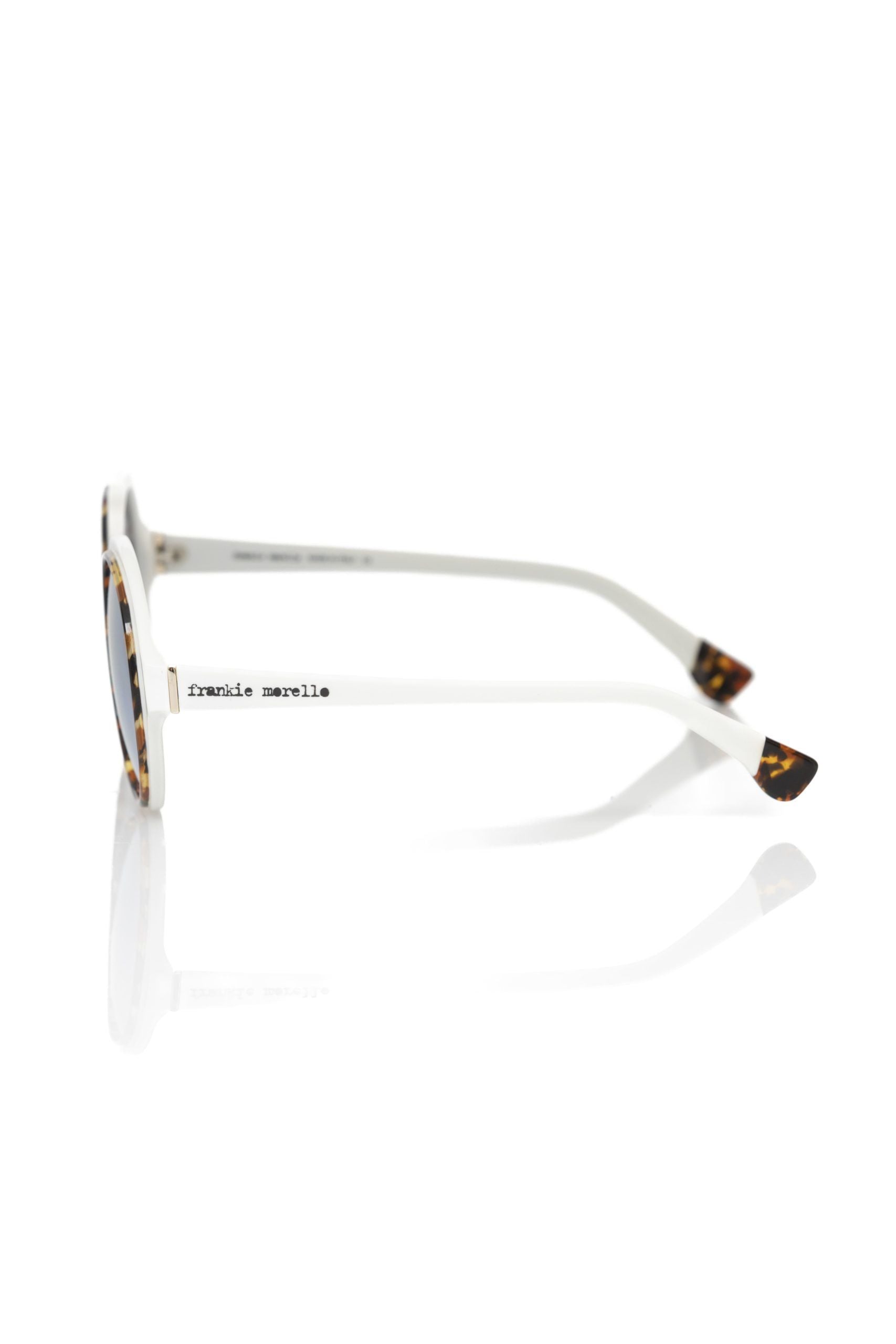 Frankie Morello White Acetate Women's Sunglass - Luksusmuotia Frankie Morello - Tutustu YVES JAVANNI® 