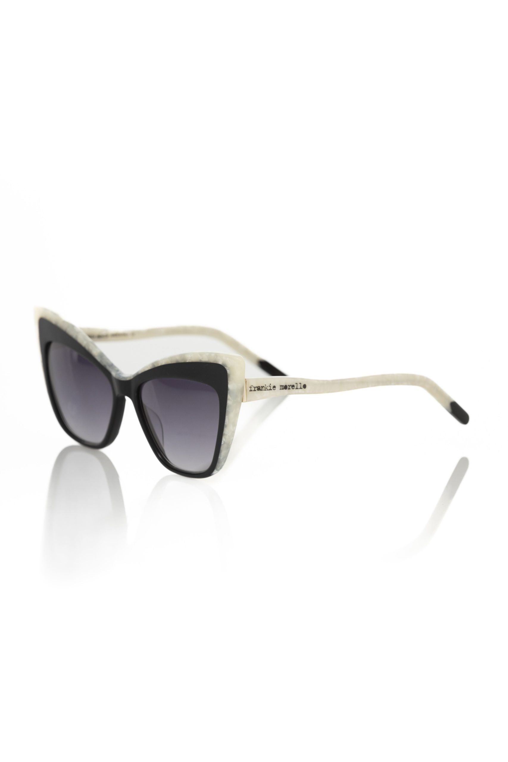 Frankie Morello Black Acetate Women's Sunglass - Luksusmuotia Frankie Morello - Tutustu YVES JAVANNI® 