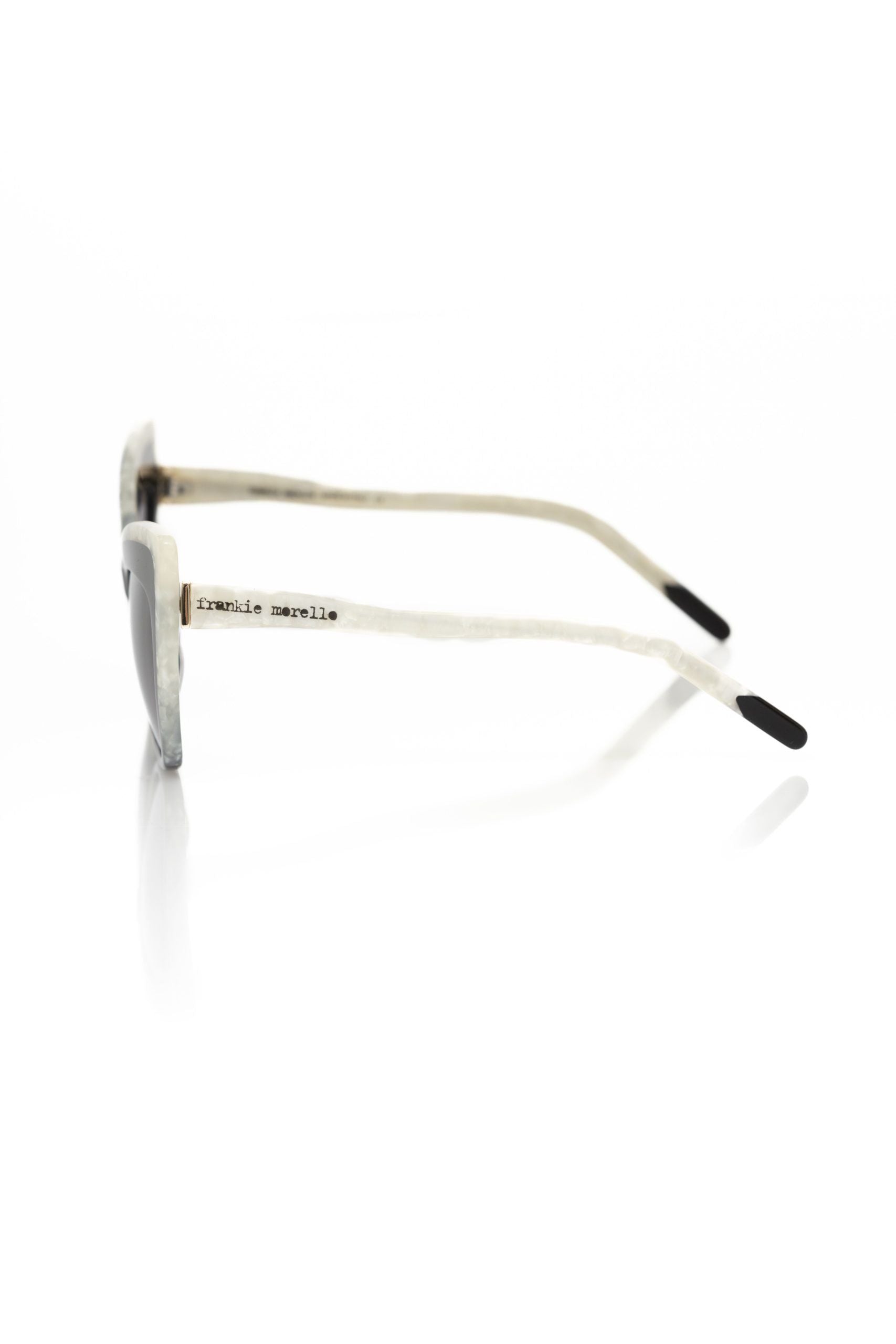 Frankie Morello Black Acetate Women's Sunglass - Luksusmuotia Frankie Morello - Tutustu YVES JAVANNI® 