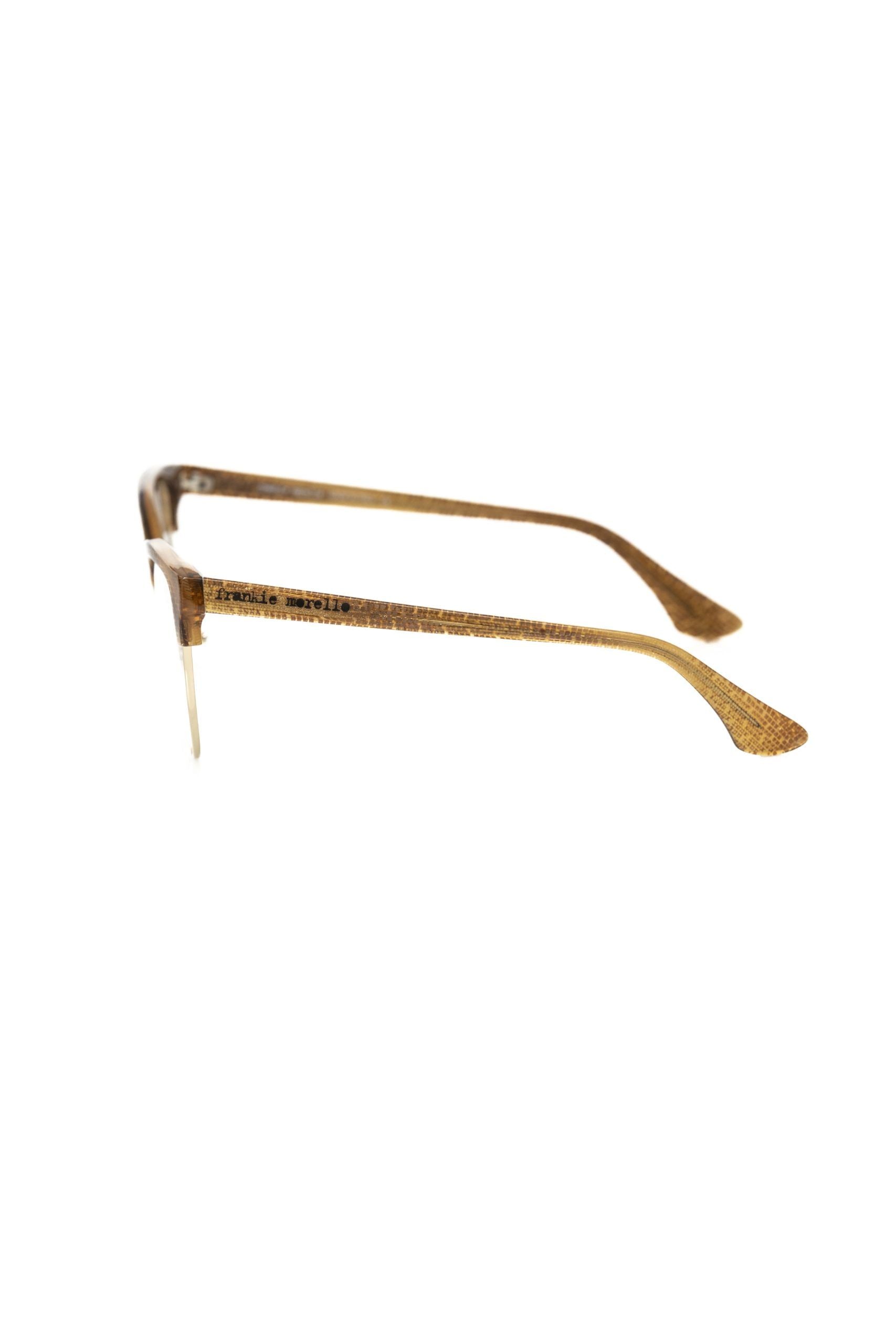 Frankie Morello Brown Metallic Women Frame - Luksusmuotia Frankie Morello - Tutustu YVES JAVANNI® 