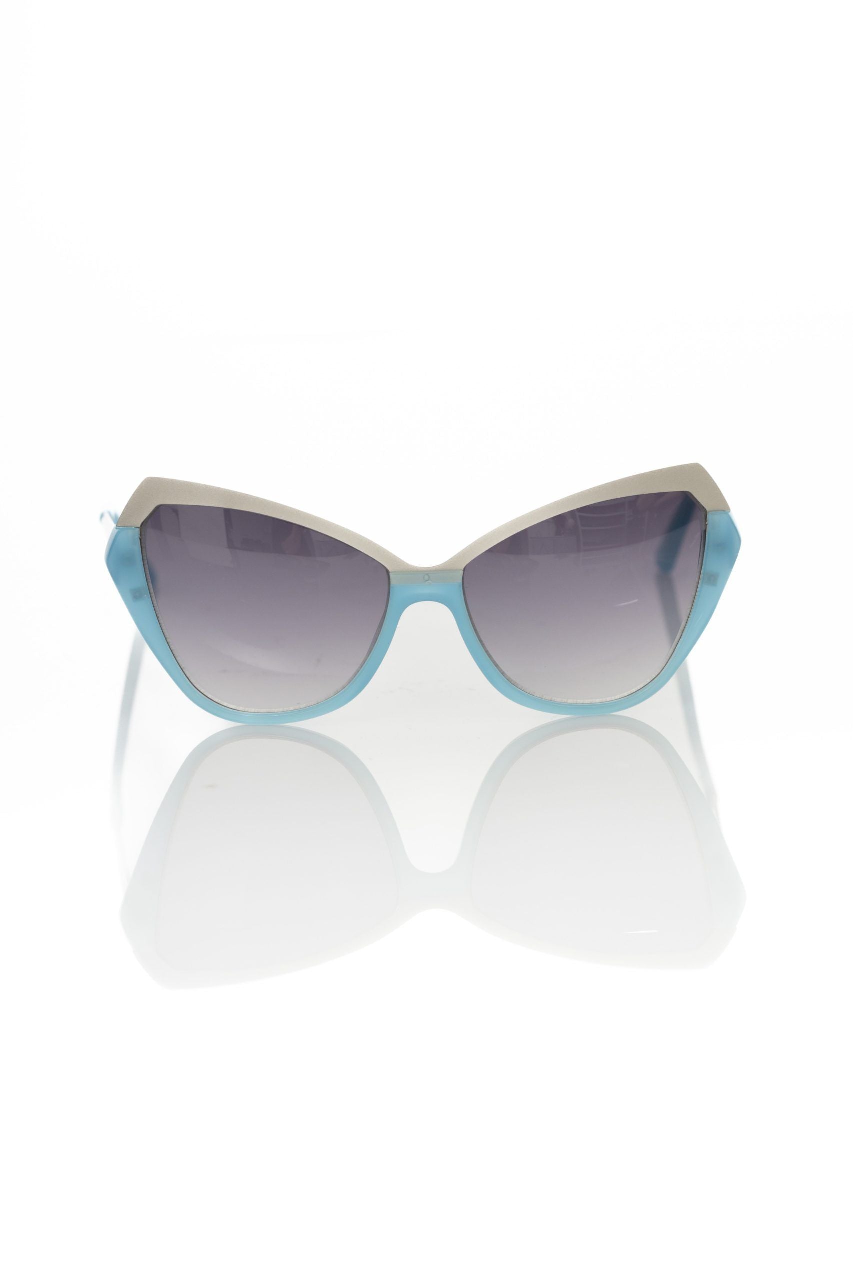 Frankie Morello Light Blue Acetate Women Sunglass - Luksusmuotia Frankie Morello - Tutustu YVES JAVANNI® 