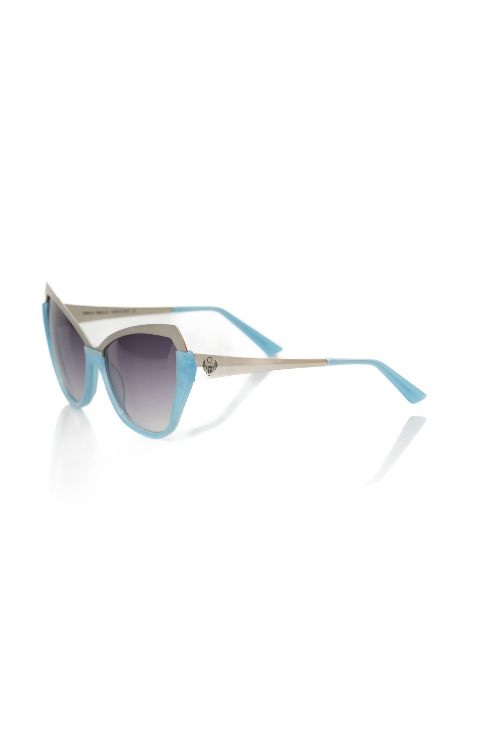 Frankie Morello Light Blue Acetate Women Sunglass - Luksusmuotia Frankie Morello - Tutustu YVES JAVANNI® 