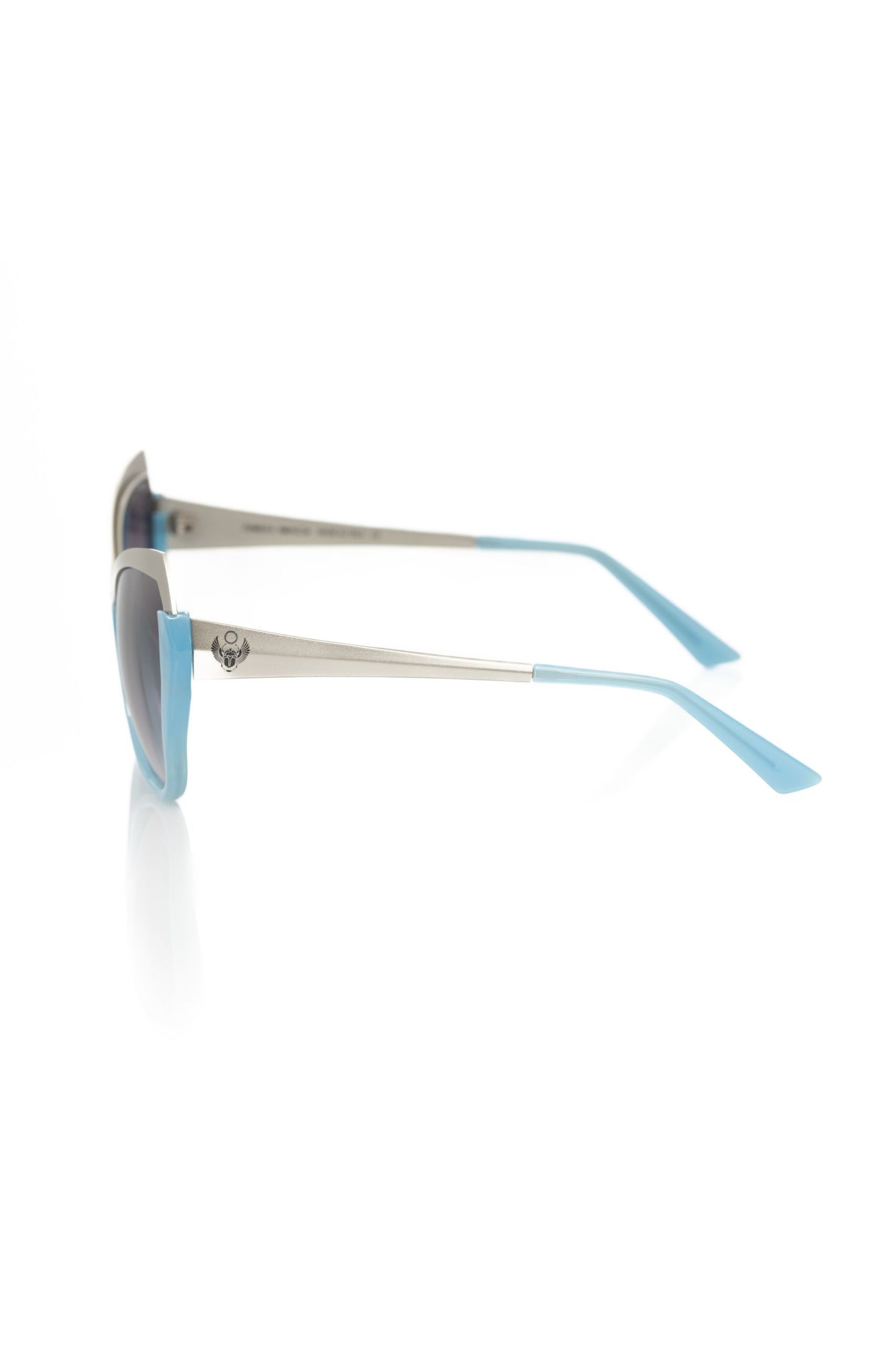 Frankie Morello Light Blue Acetate Women Sunglass - Luksusmuotia Frankie Morello - Tutustu YVES JAVANNI® 