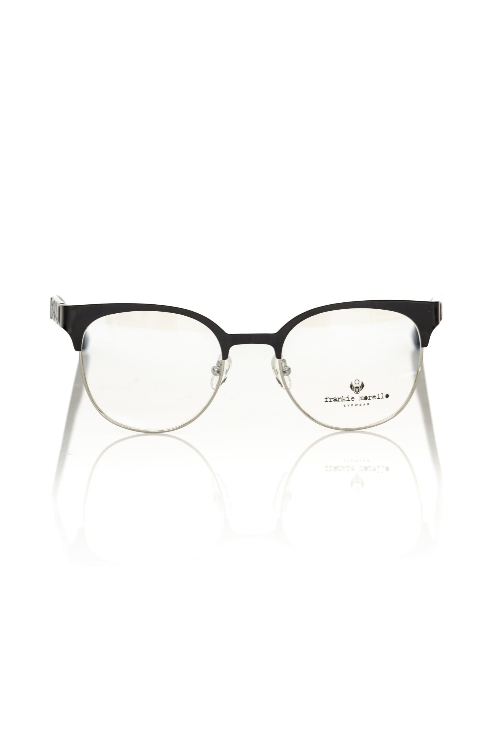 Frankie Morello Black Acetate Women Frame - Luksusmuotia Frankie Morello - Tutustu YVES JAVANNI® 