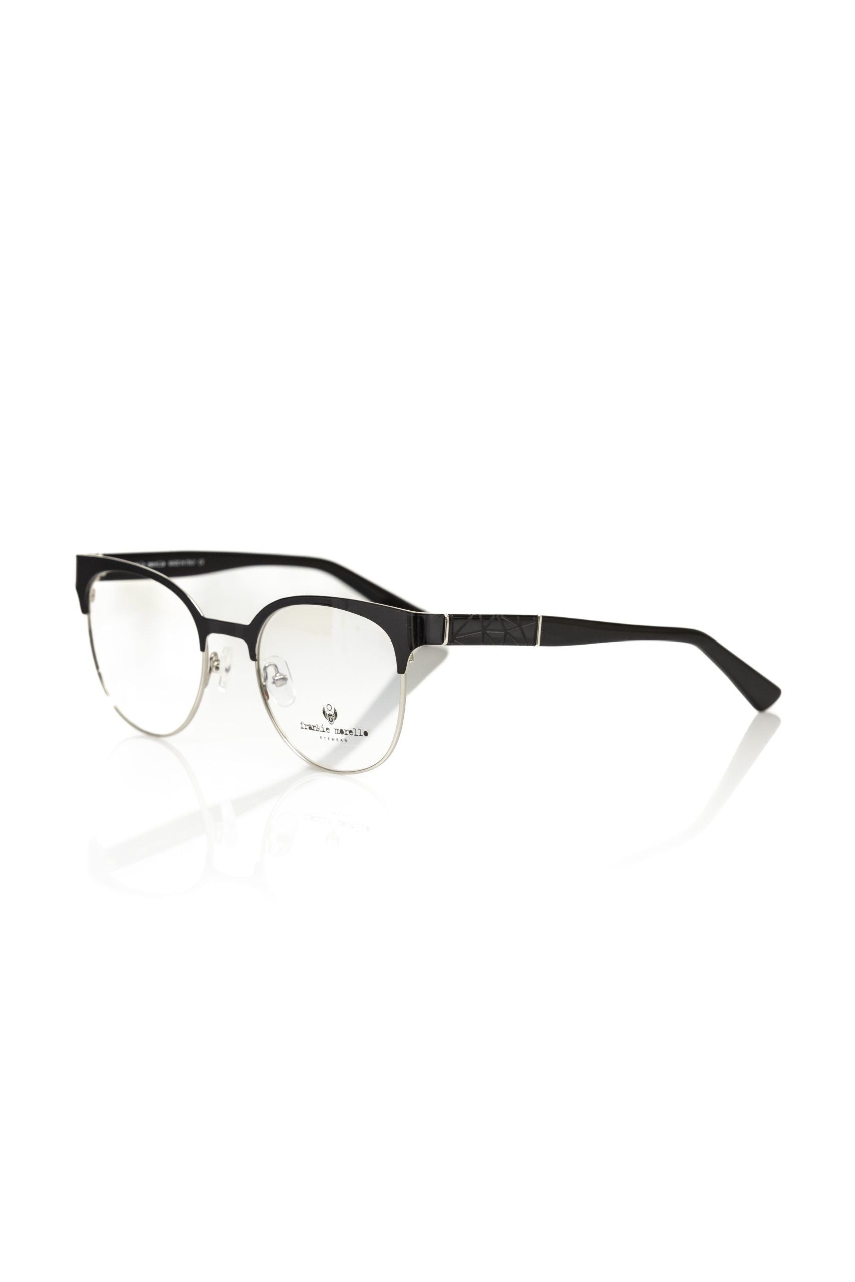 Frankie Morello Black Acetate Women Frame - Luksusmuotia Frankie Morello - Tutustu YVES JAVANNI® 