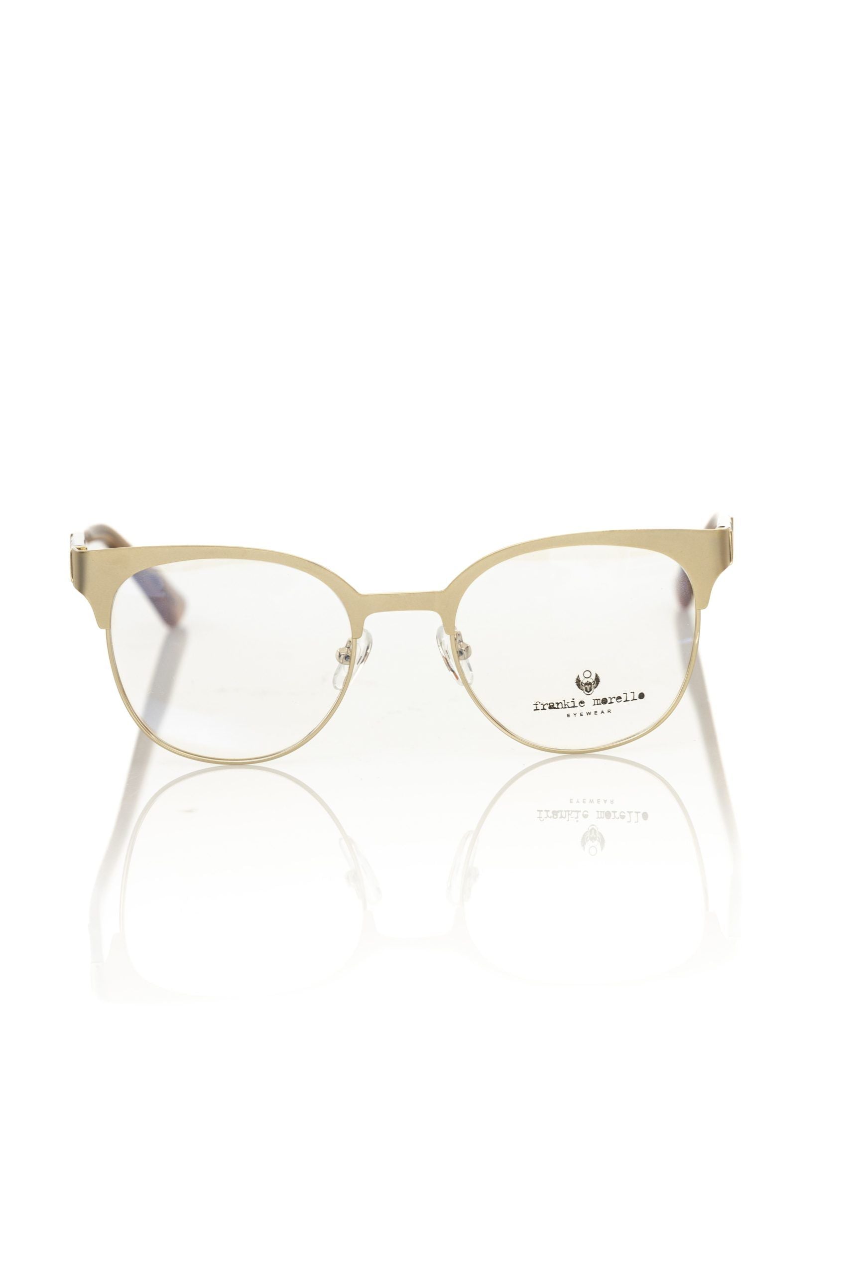 Frankie Morello Gold Acetate Women Frame - Luksusmuotia Frankie Morello - Tutustu YVES JAVANNI® 