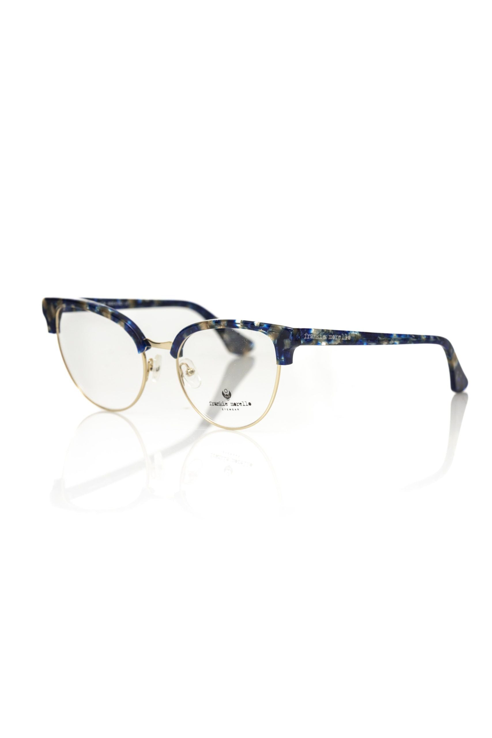 Frankie Morello Blue Metallic Women Frame - Luksusmuotia Frankie Morello - Tutustu YVES JAVANNI® 