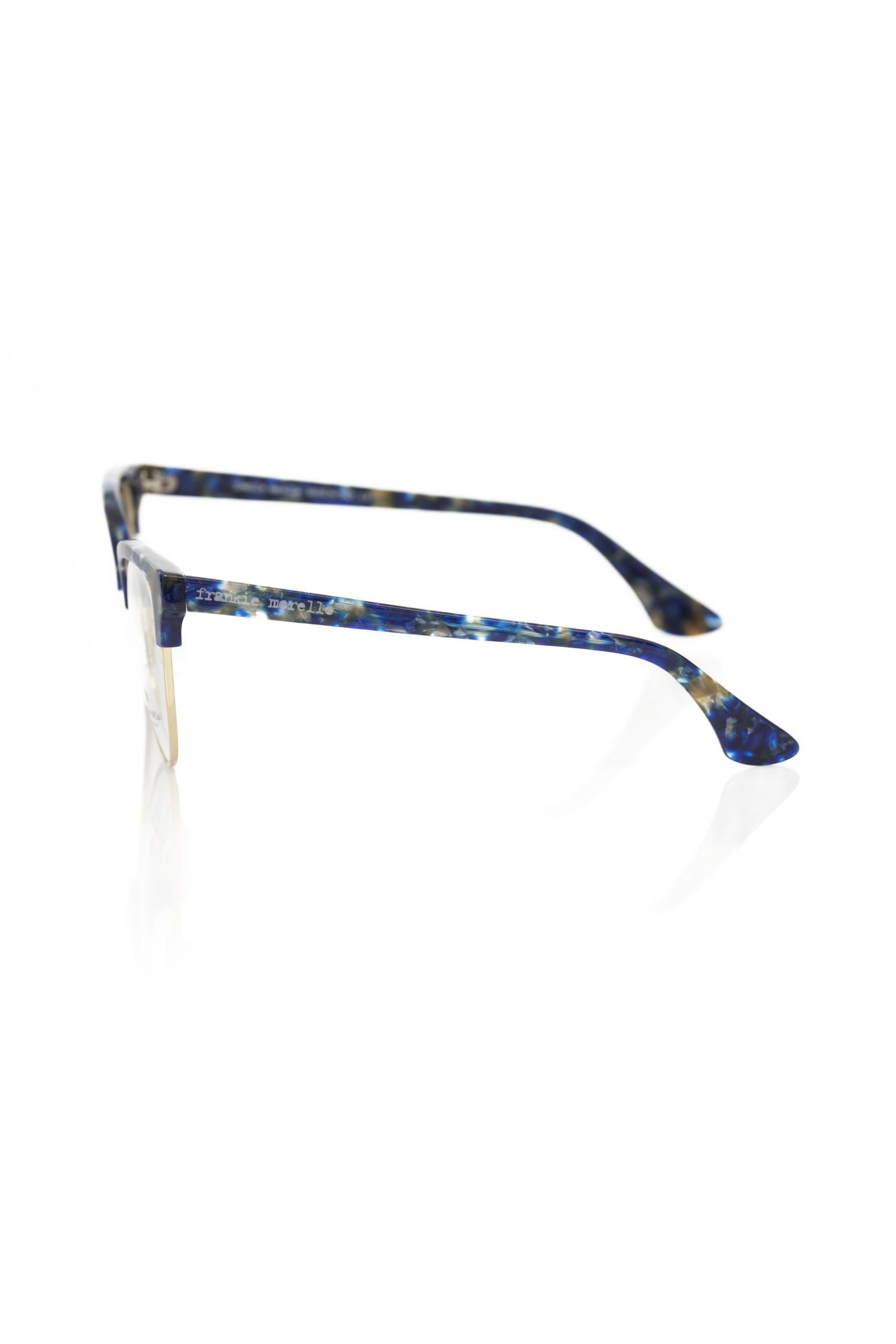 Frankie Morello Blue Metallic Women Frame - Luksusmuotia Frankie Morello - Tutustu YVES JAVANNI® 