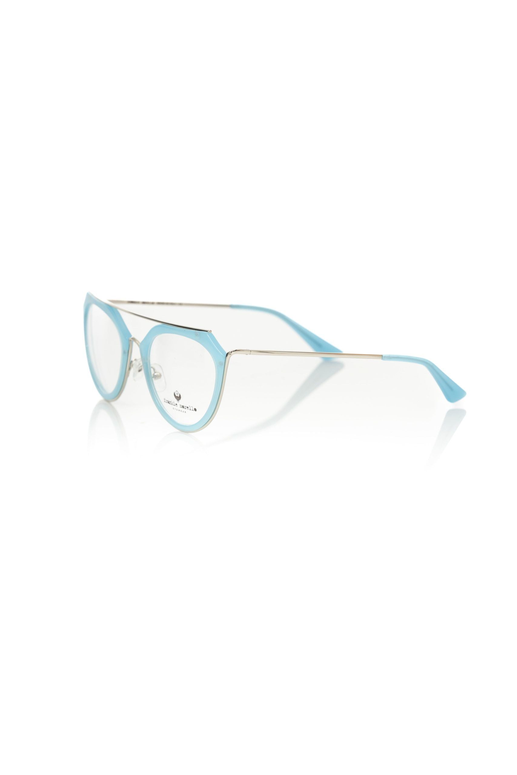 Frankie Morello Light Blue Acetate Women Frame - Luksusmuotia Frankie Morello - Tutustu YVES JAVANNI® 