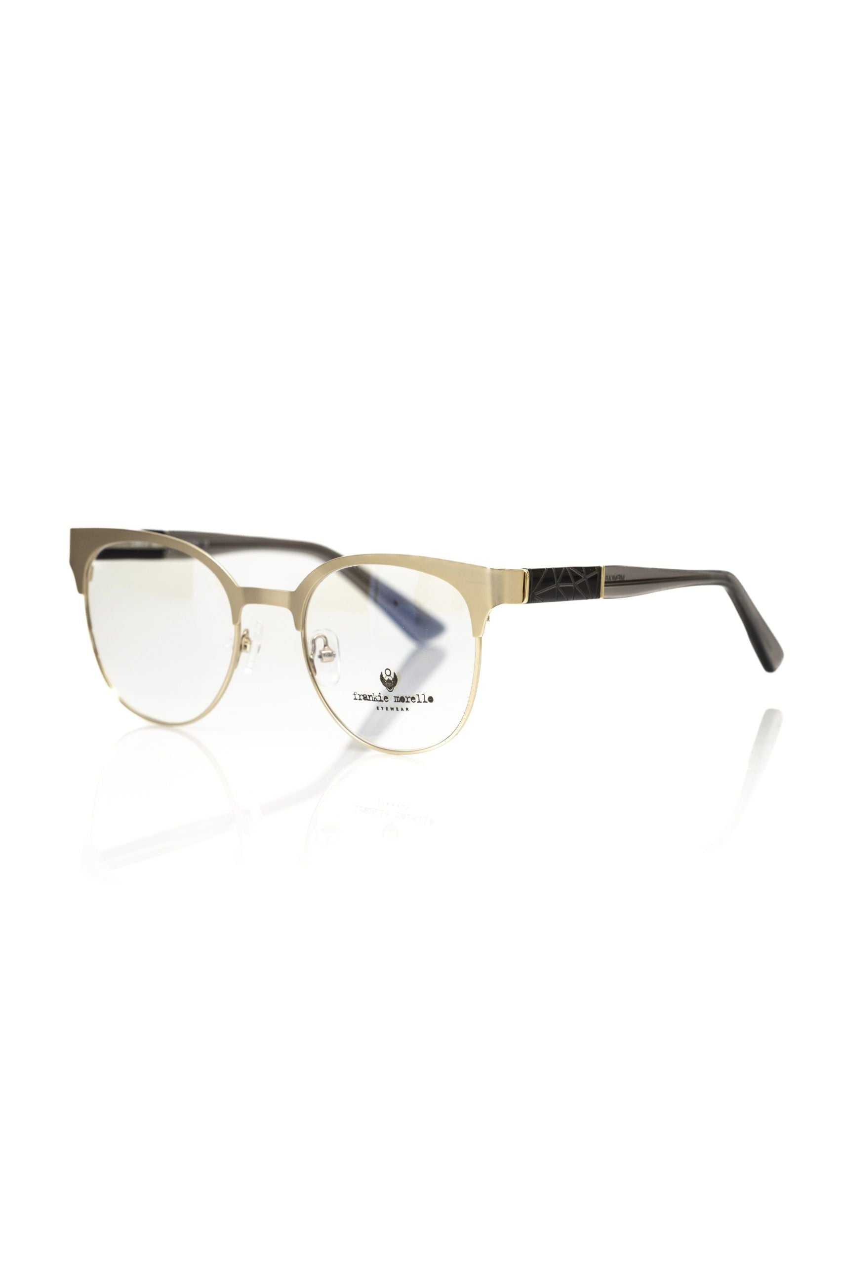 Frankie Morello Gold Acetate Women Frame - Luksusmuotia Frankie Morello - Tutustu YVES JAVANNI® 