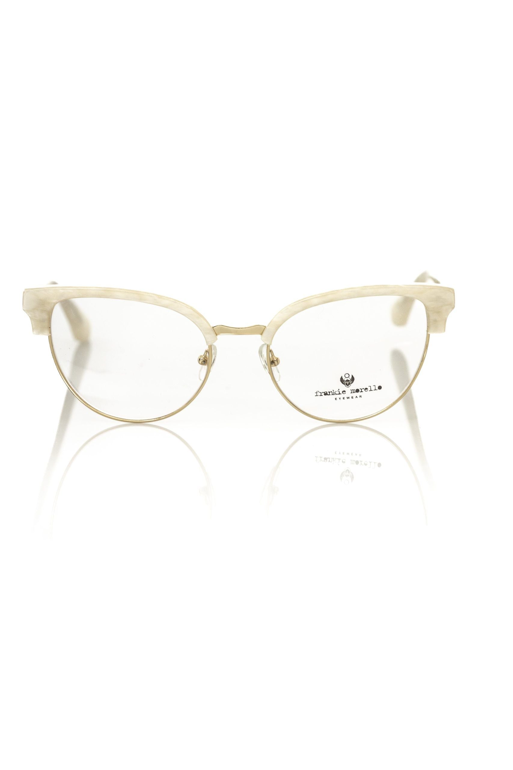 Frankie Morello White Metallic Women's Frame - Luksuslaukut ja asusteet Frankie Morello - Tutustu YVES JAVANNI® 