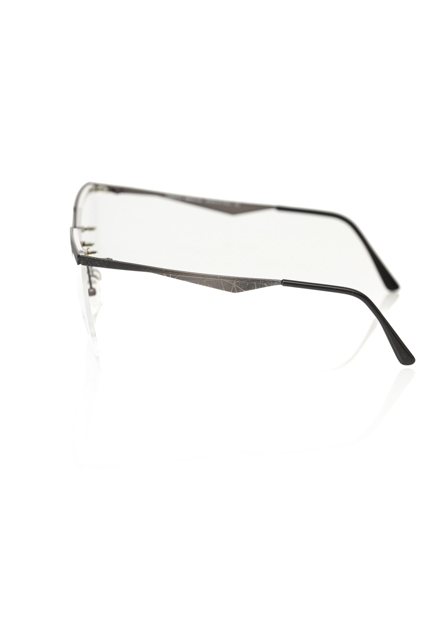 Frankie Morello Black Metallic Women Frame - Luksusmuotia Frankie Morello - Tutustu YVES JAVANNI® 